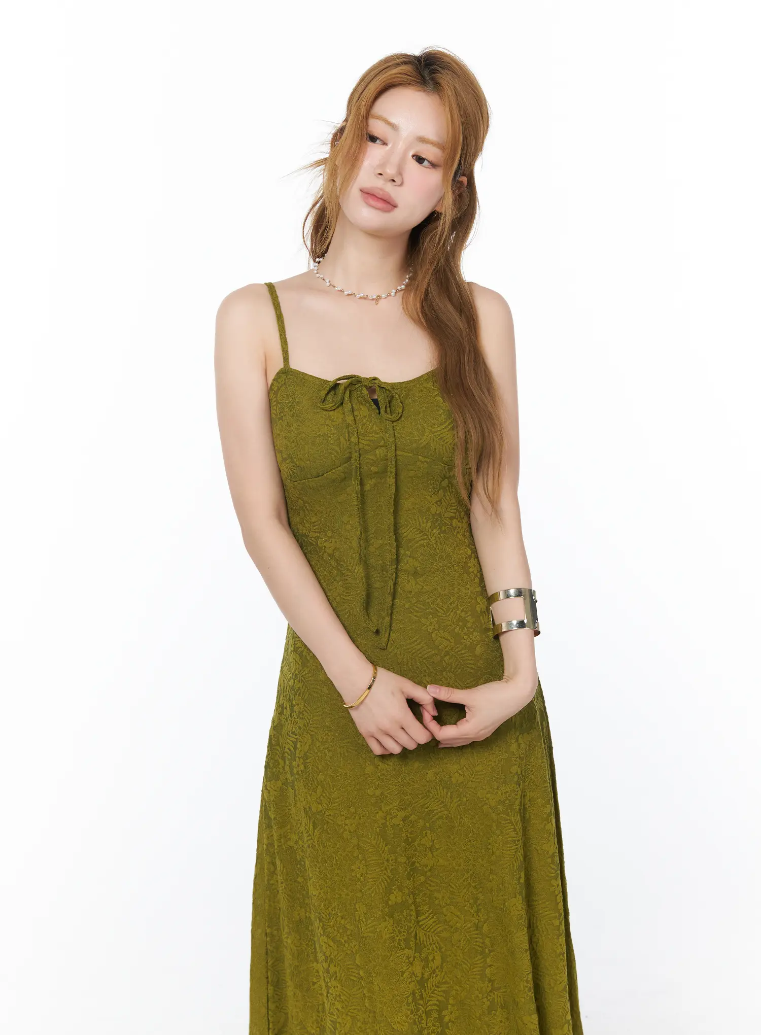 Floral Maxi Dress CY505 - Image 11