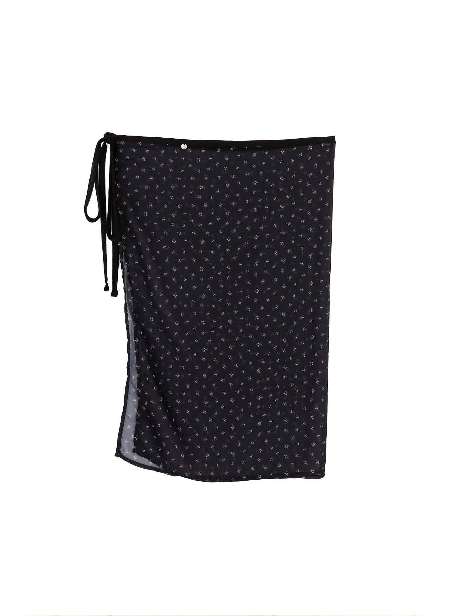 Floral Sheer Layered Skirt CA508 - Image 10