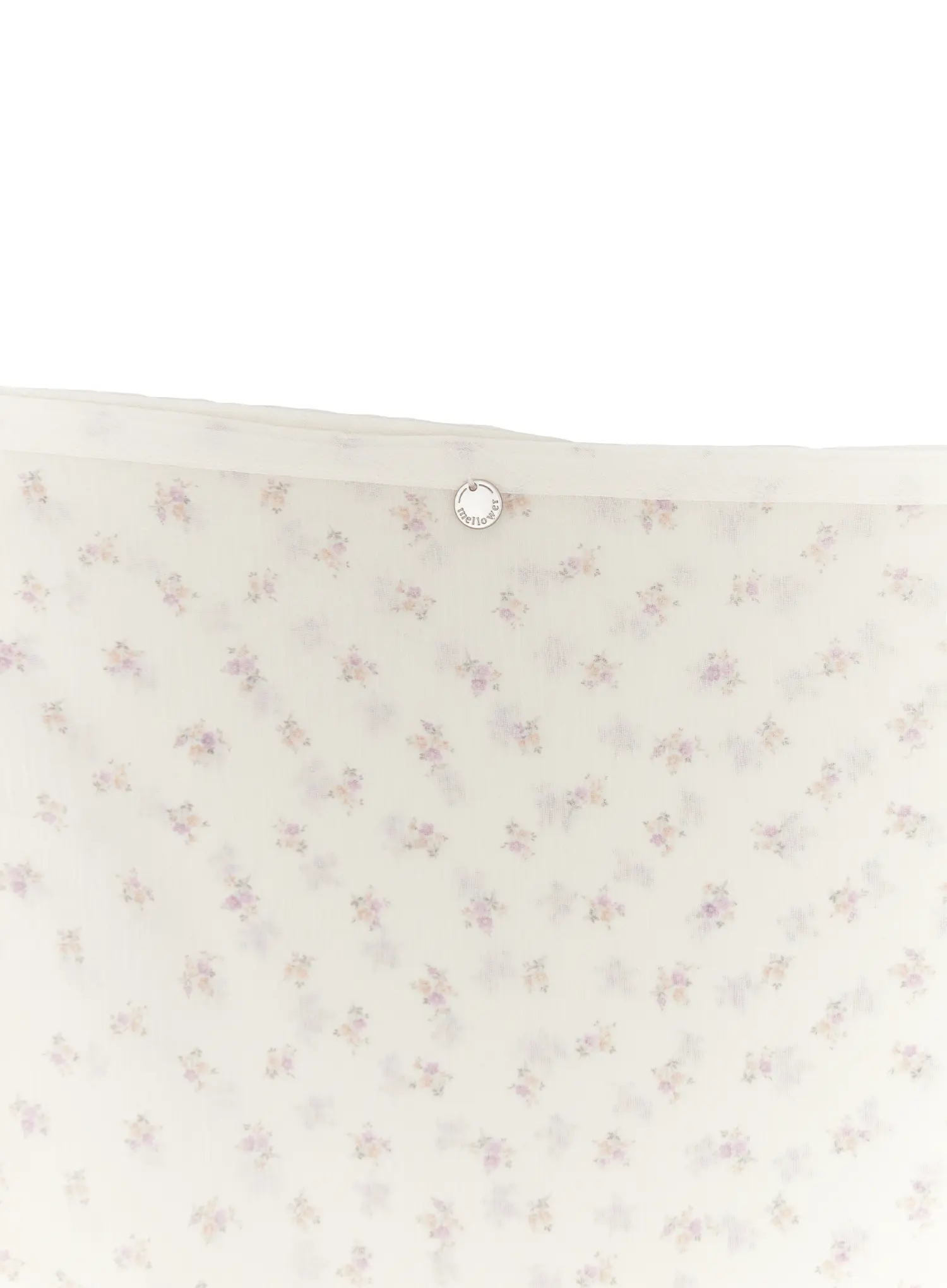 Floral Sheer Layered Skirt CA508 - Image 8