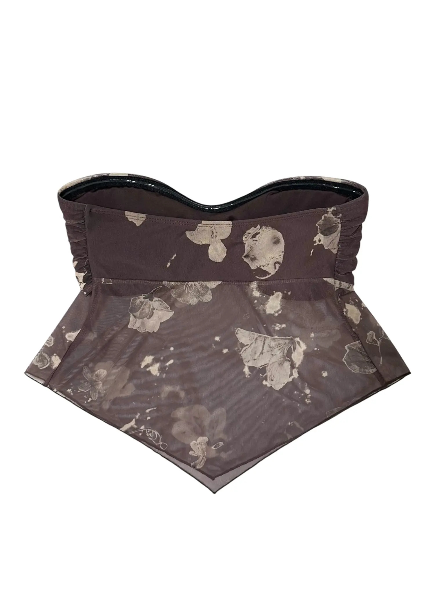 Floral Two-Way Mesh Tankini Set IY514 - Image 11