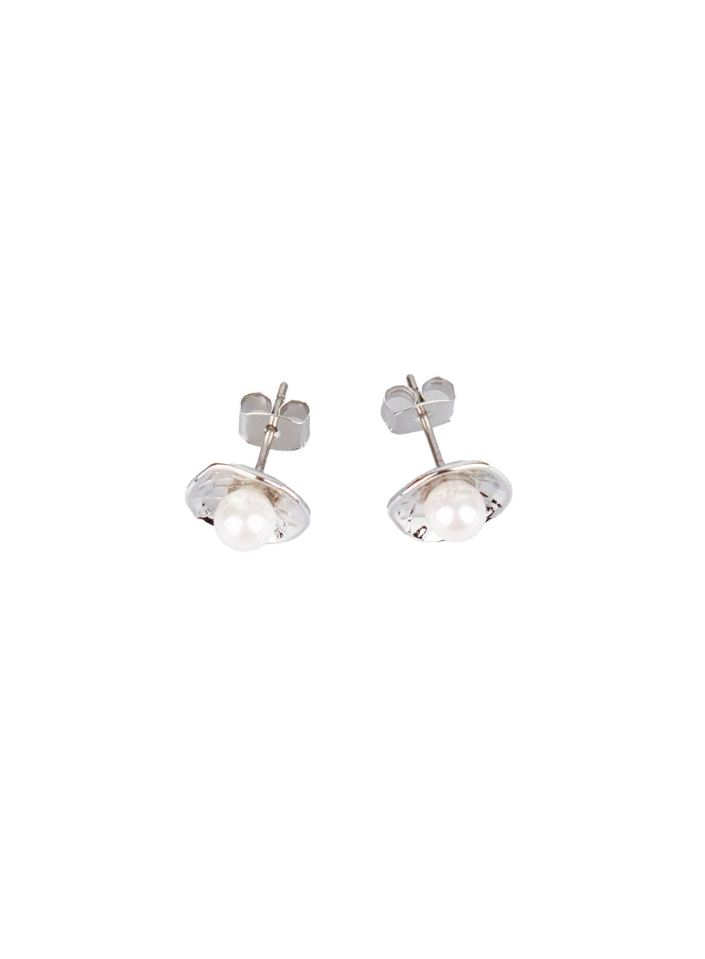 Flower Flat Earrings IO418 - Image 6