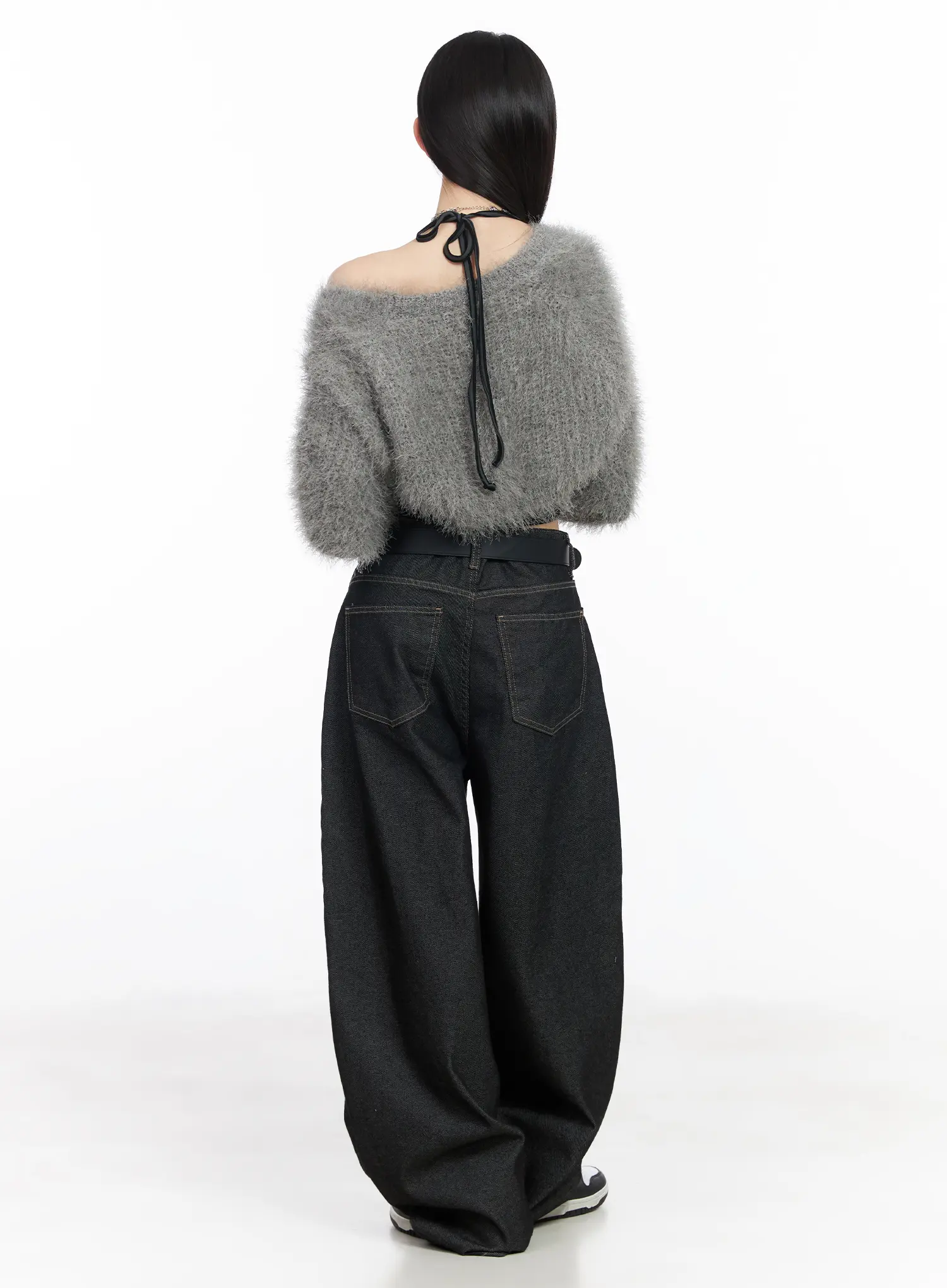 Fluffy Bolero Crop Cardigan CF519 - Image 5