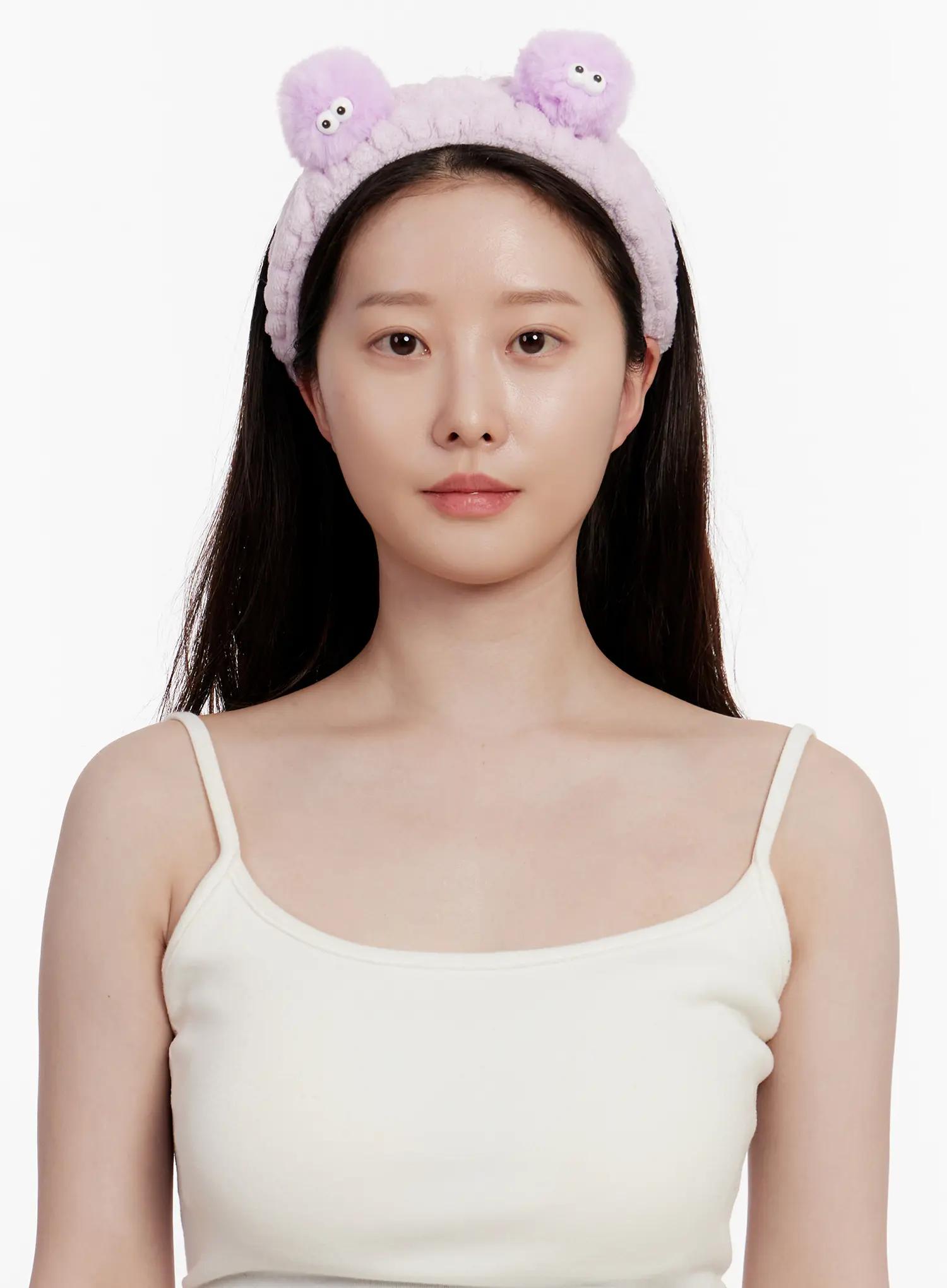 Fluffy Pom Pom Headband IM527 - Image 4