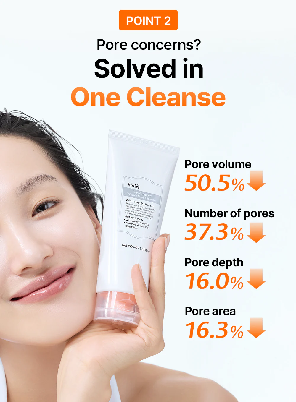 Freshly Juiced Vitamin Mask Cleanser (20ml) - Image 15