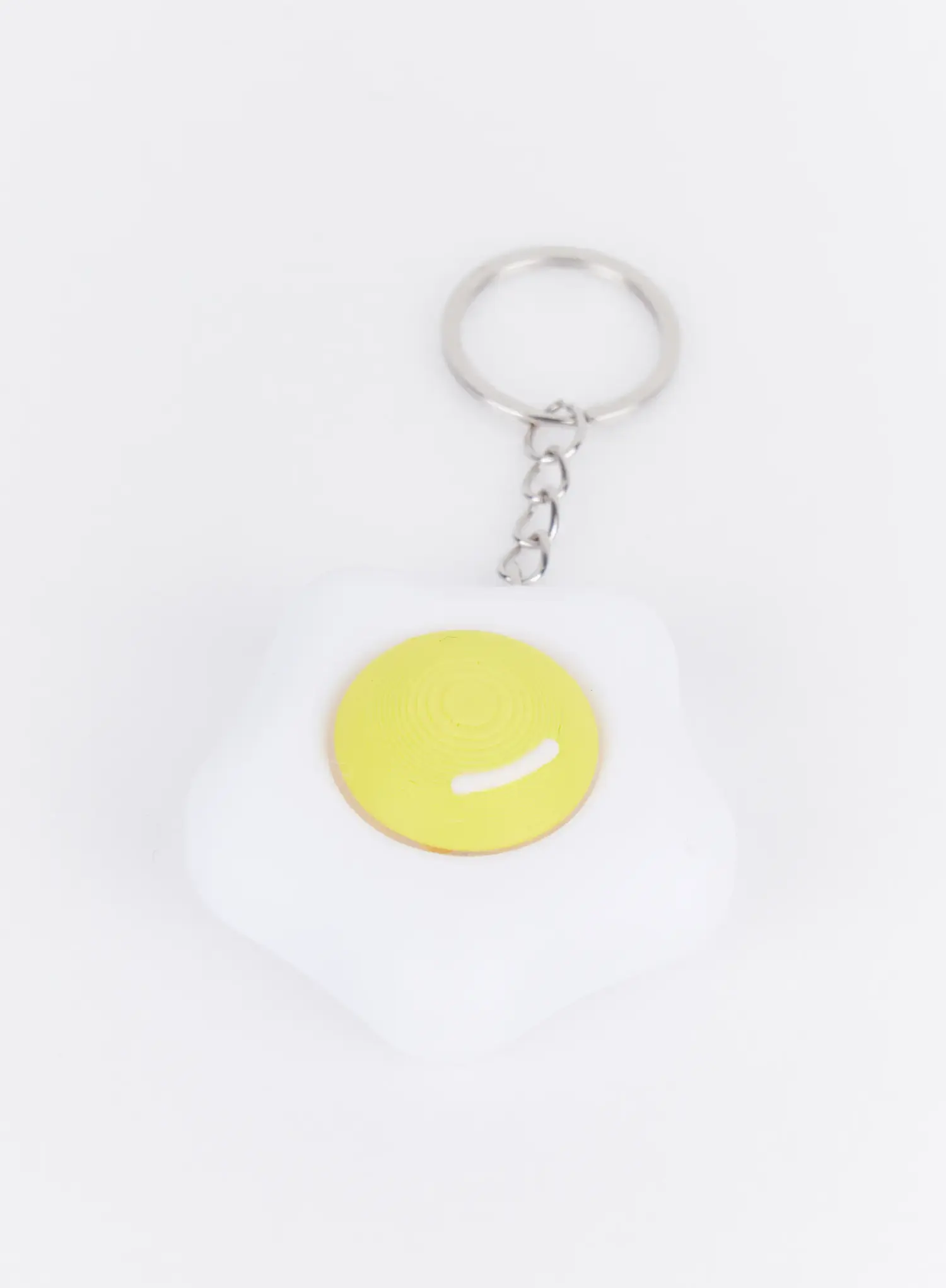 Fried Egg Keycap Keychain IA524 - Image 4