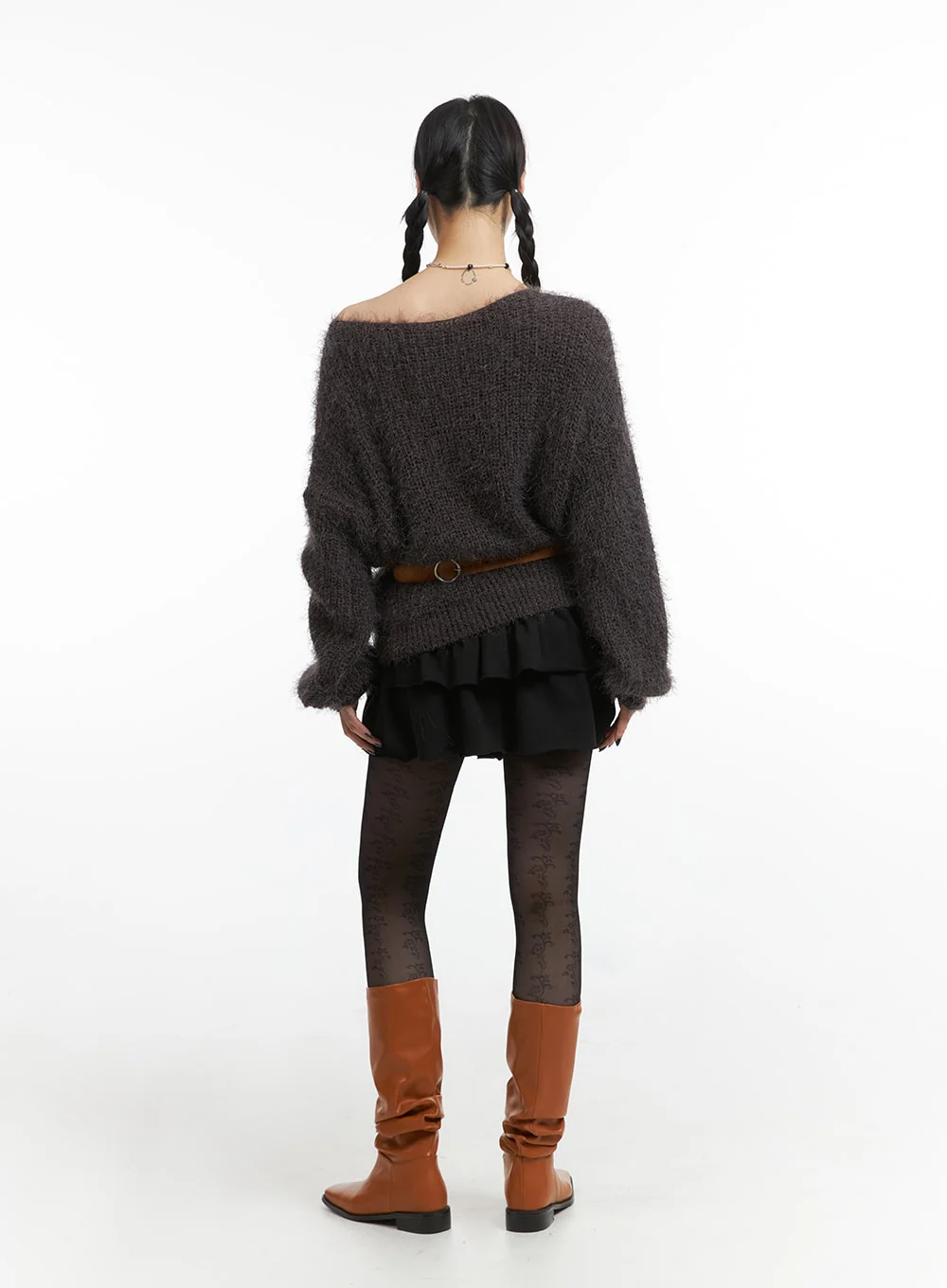 Frill Layered Mini Skirt IJ410 - Image 7