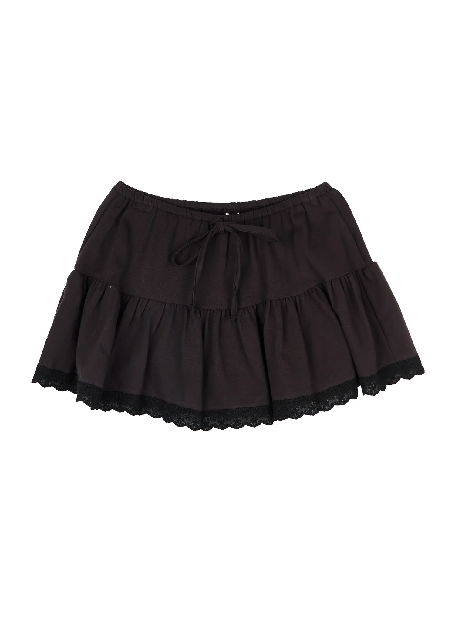 Frill-Trim Mini Skirt CY512 - Image 10