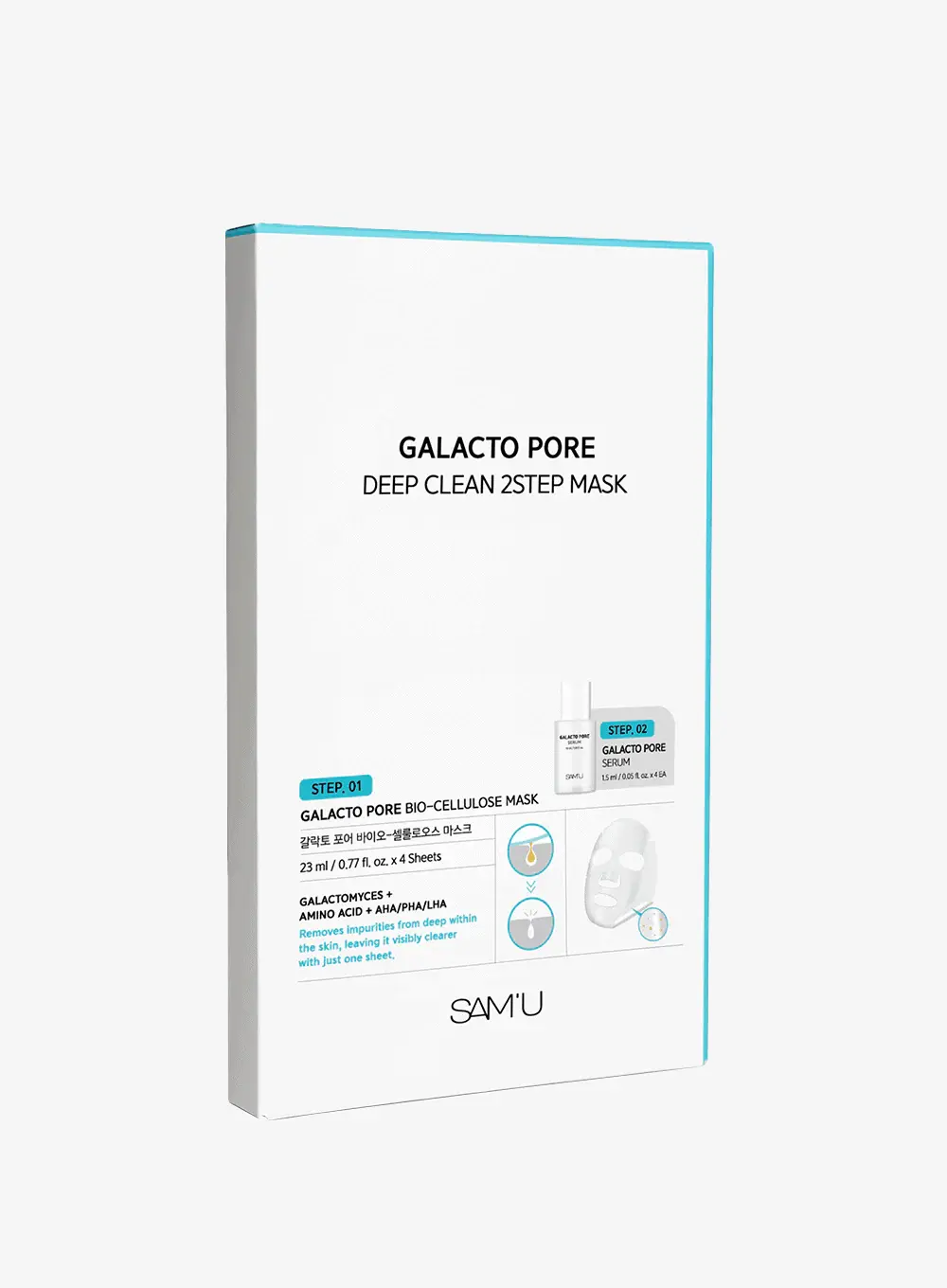 Galacto Pore Deep Clean 2 Step Mask (23ml, 4ea)