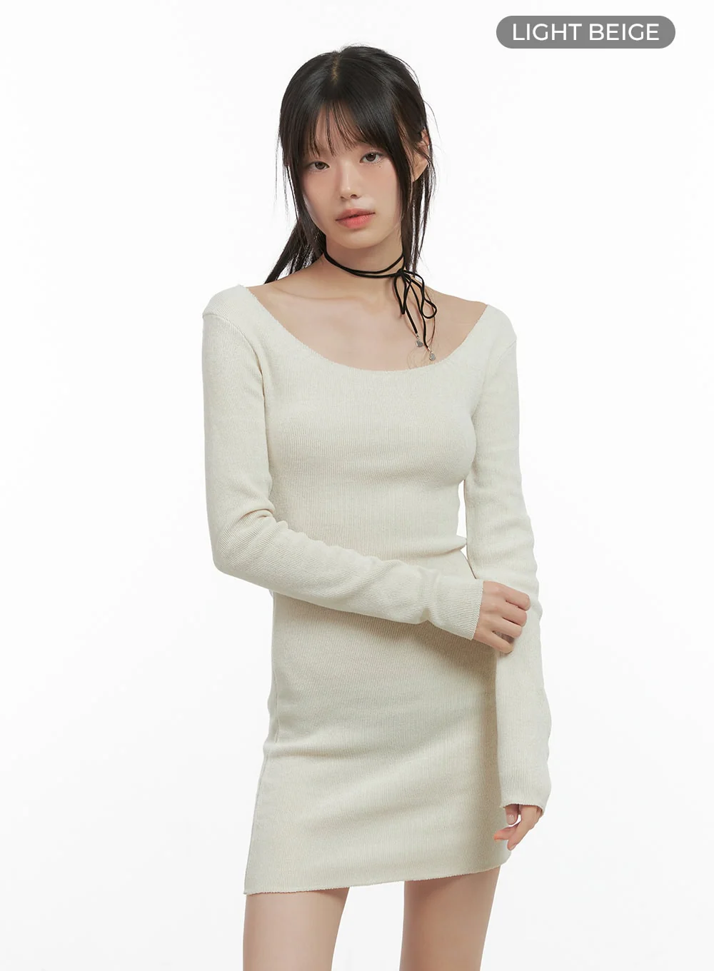 Graceful Off-Shoulder Mini Dress CS412 - Image 10
