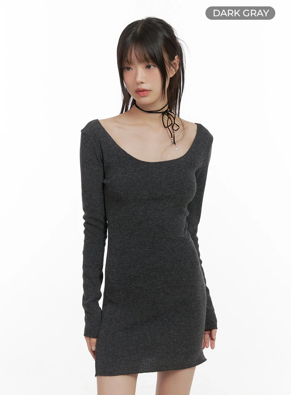 Graceful Off-Shoulder Mini Dress CS412 - Image 8