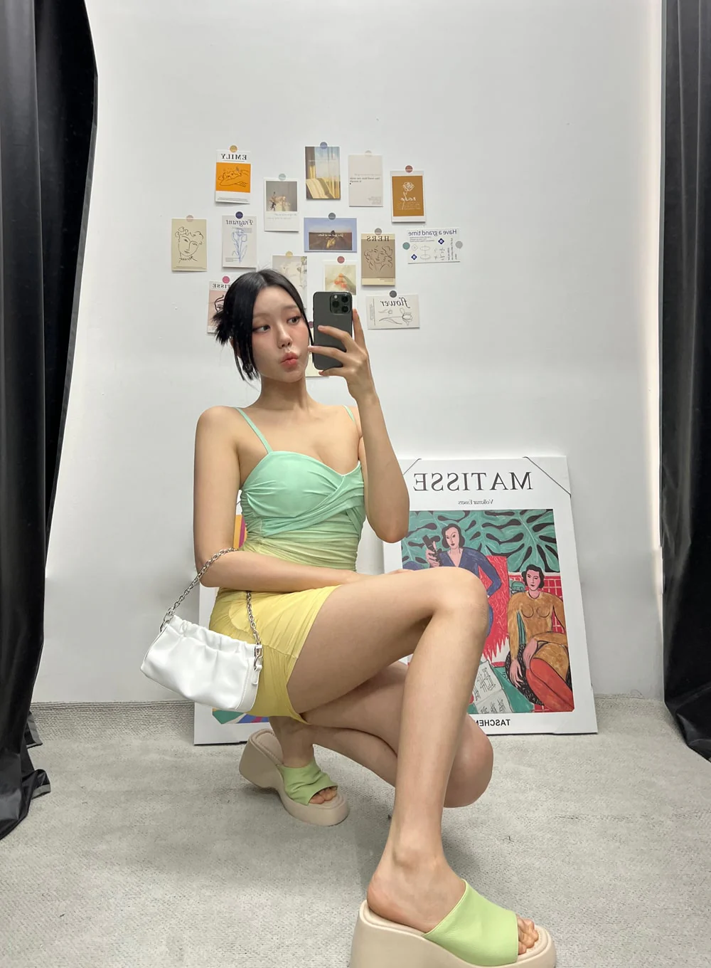 Gradient Mini Dress IU322 - Image 12