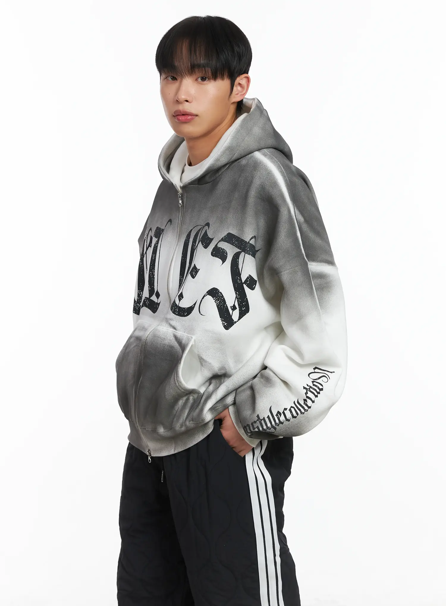Graffiti Style Graphic Hoddie ID515 - Image 7