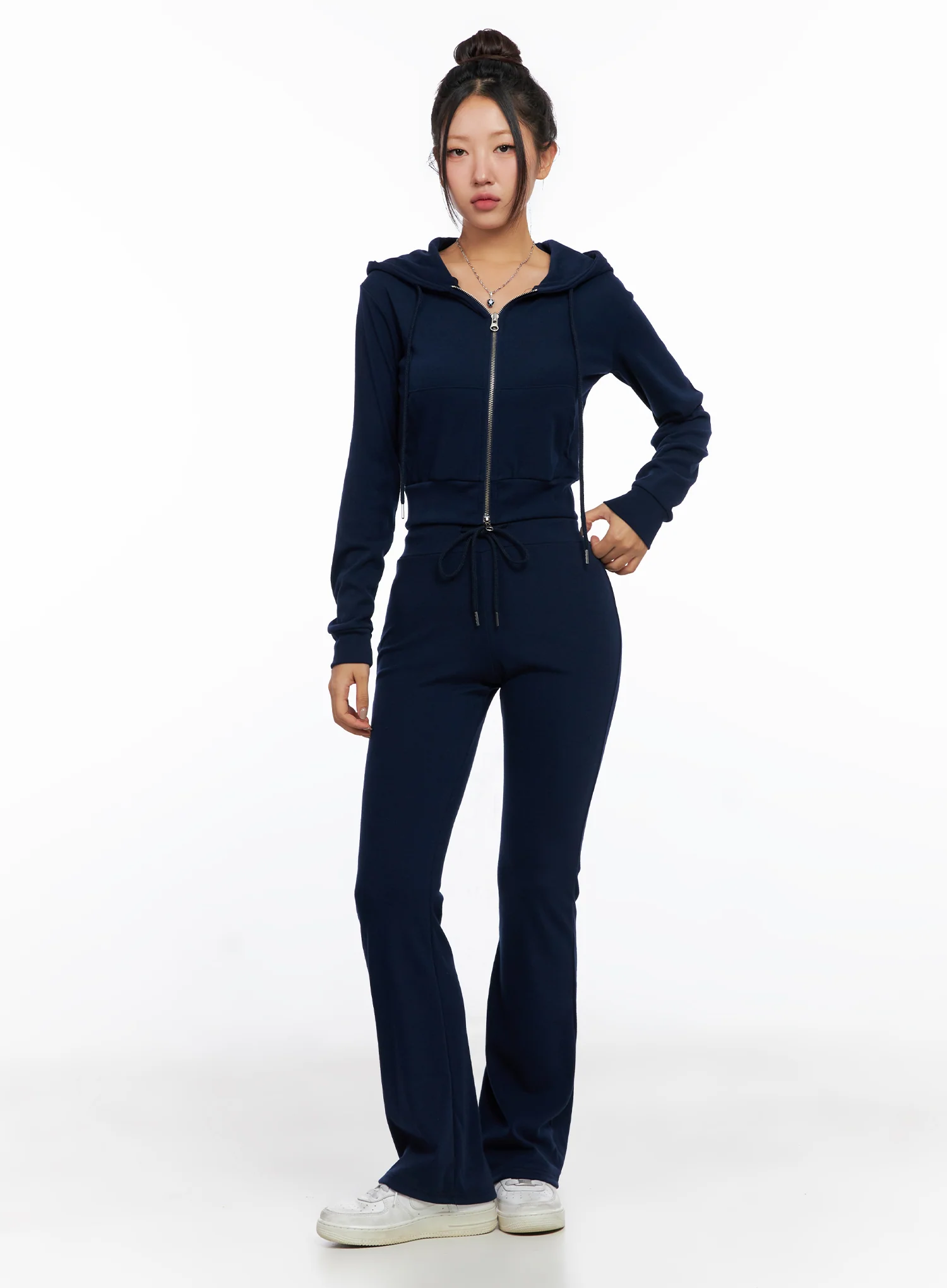 Graphic Bootcut Sweatpants CO515 - Image 4