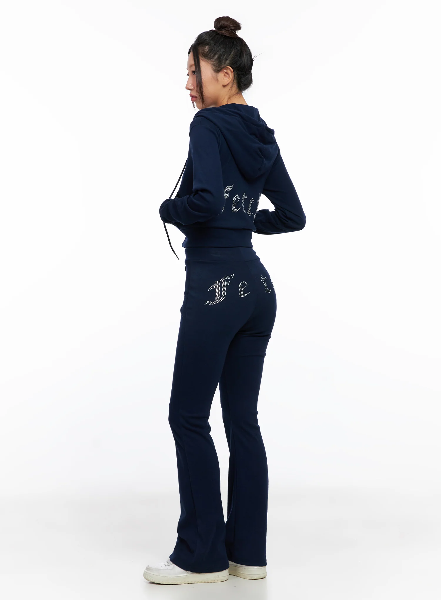 Graphic Bootcut Sweatpants CO515 - Image 6