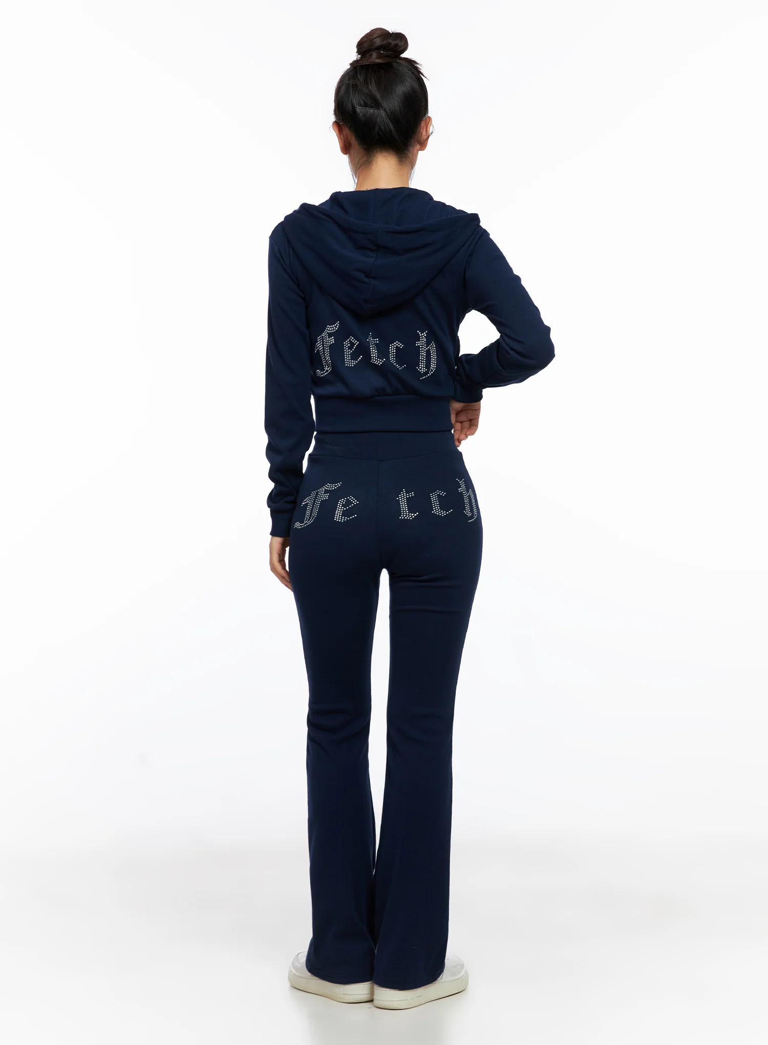 Graphic Bootcut Sweatpants CO515 - Image 8