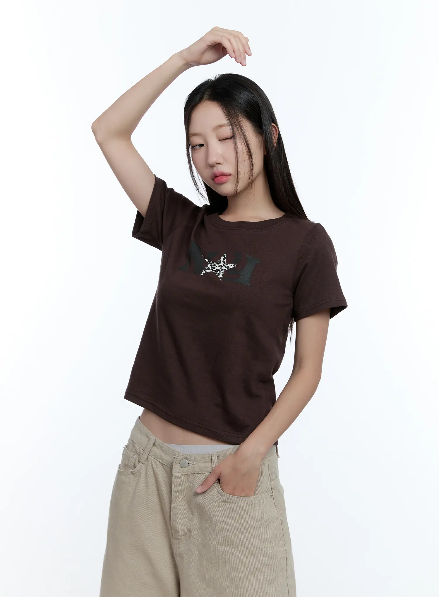 Graphic Crop Tee CU526 - Image 7