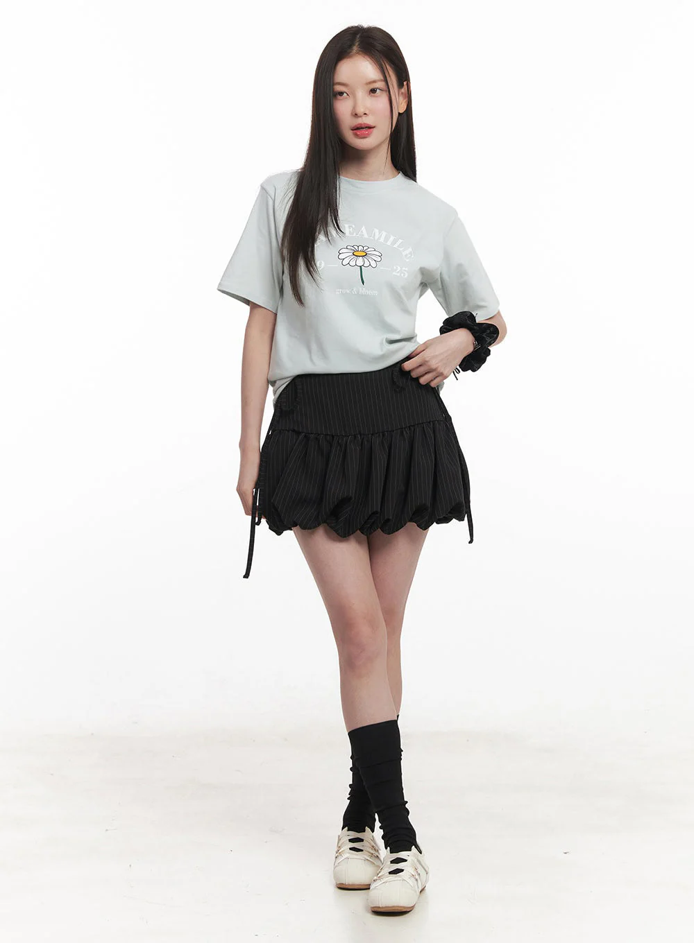 Graphic Flower T-Shirt IY509 - Image 10