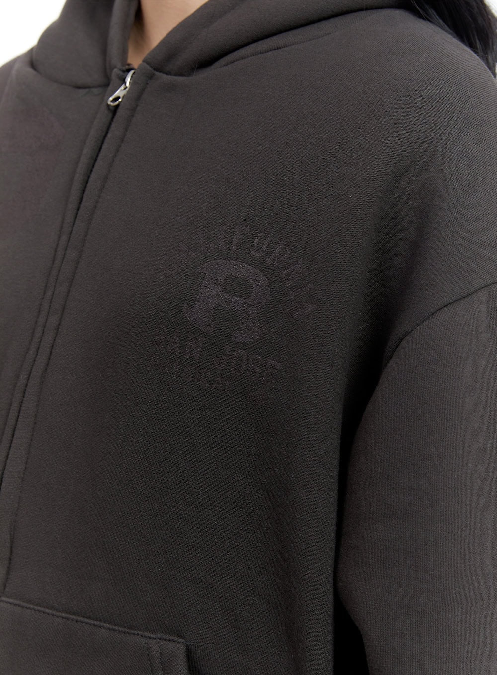 Graphic Oversized Hooded Sweatshirt CD419 - Image 4