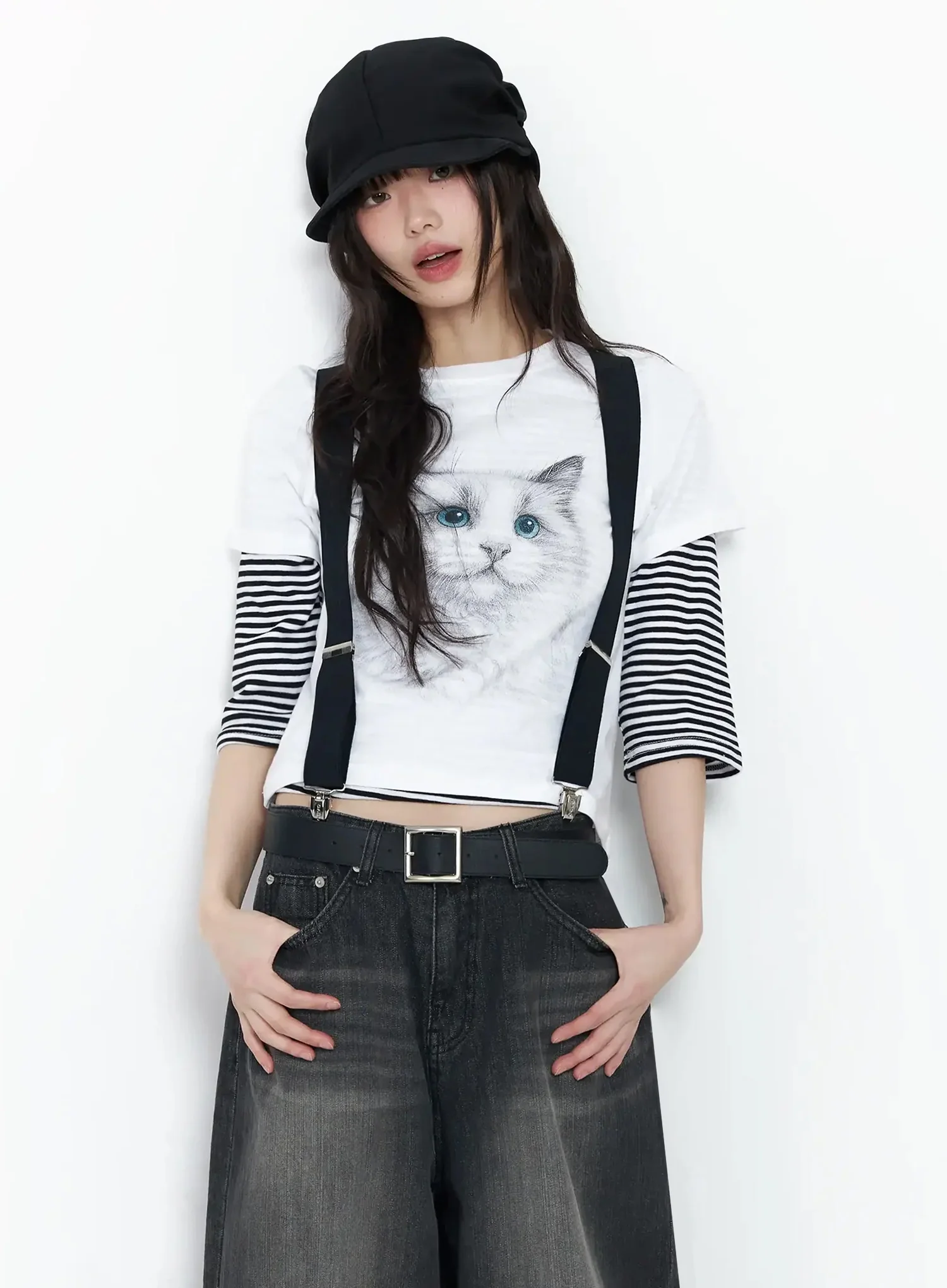 Graphic Print Tee IF505