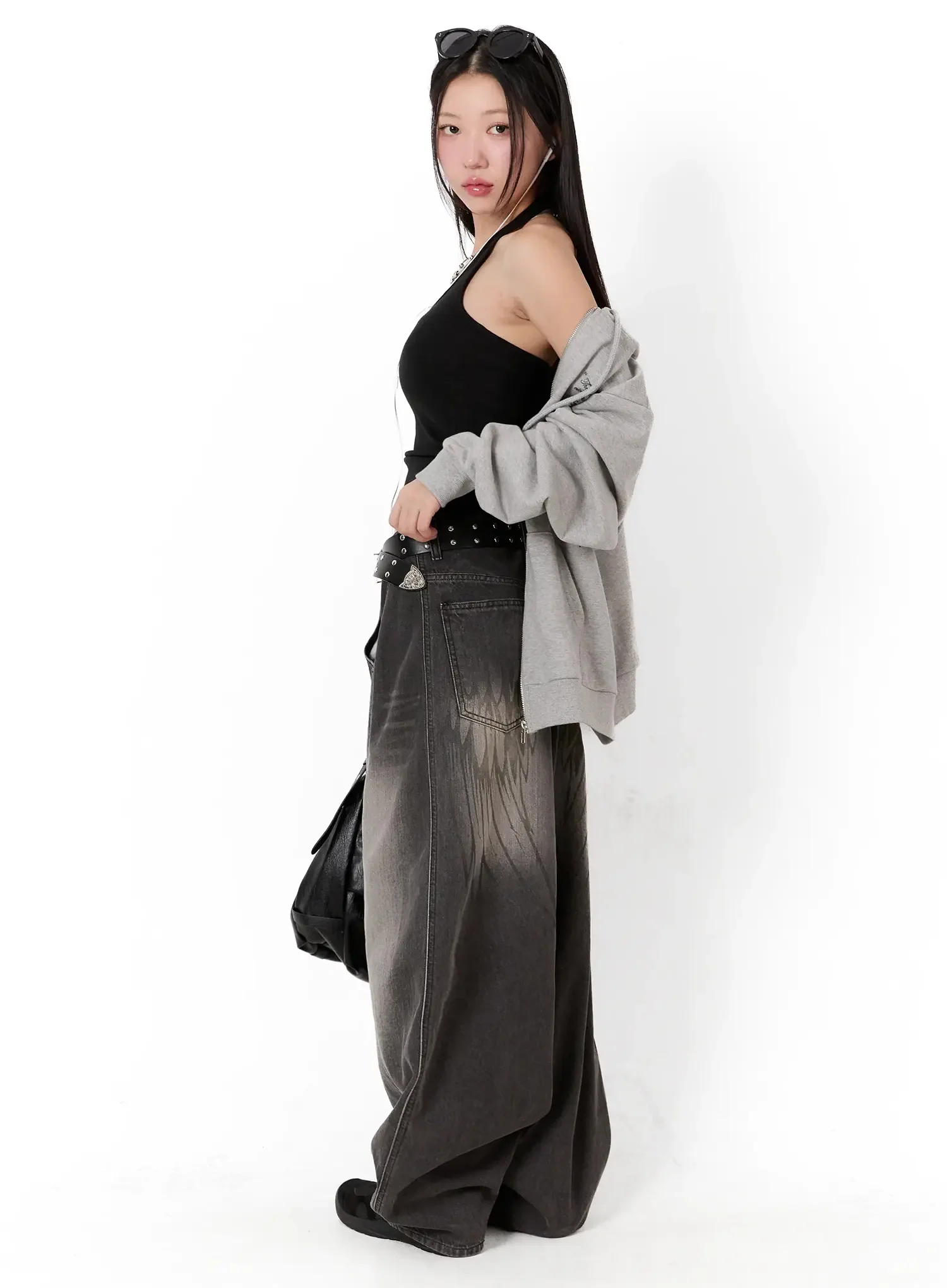 Graphic Print Zip-Up Hoodie IM509 - Image 14