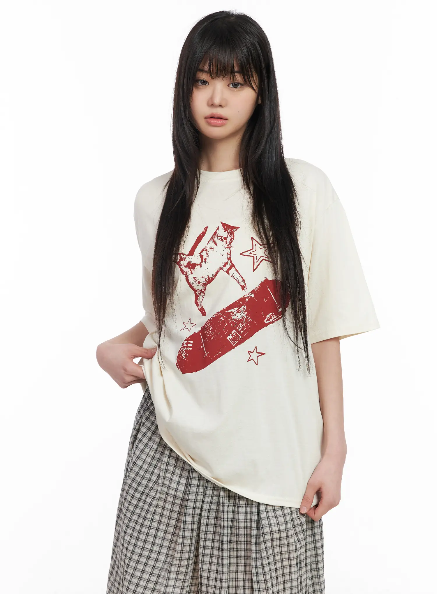 Graphic Skateboarding T-Shirt CM513