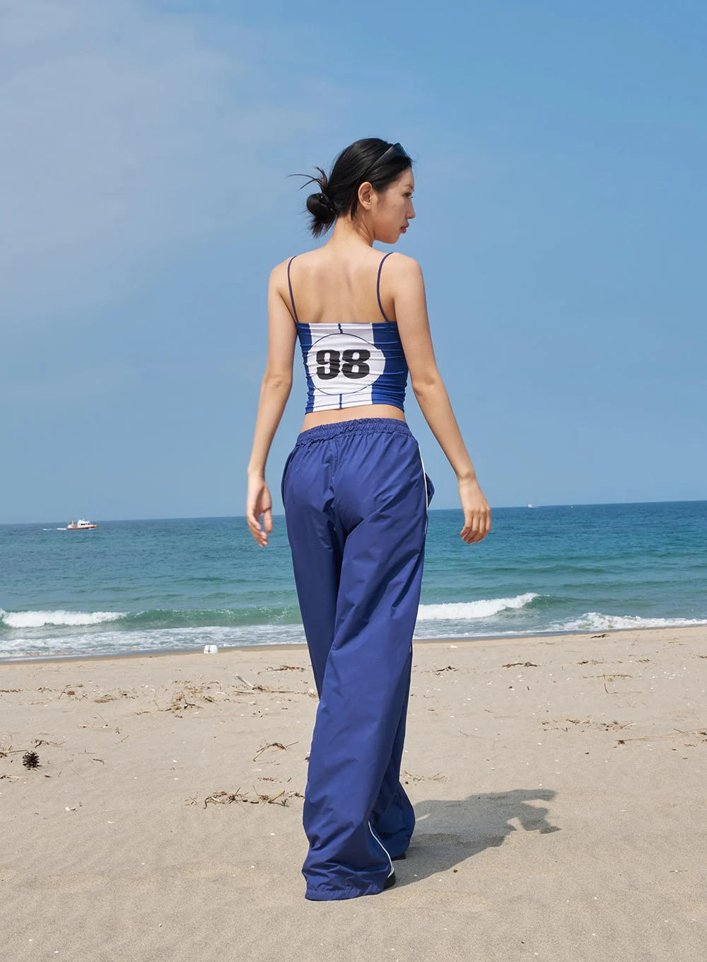 Graphic Thin Strap Top CY316 - Image 7