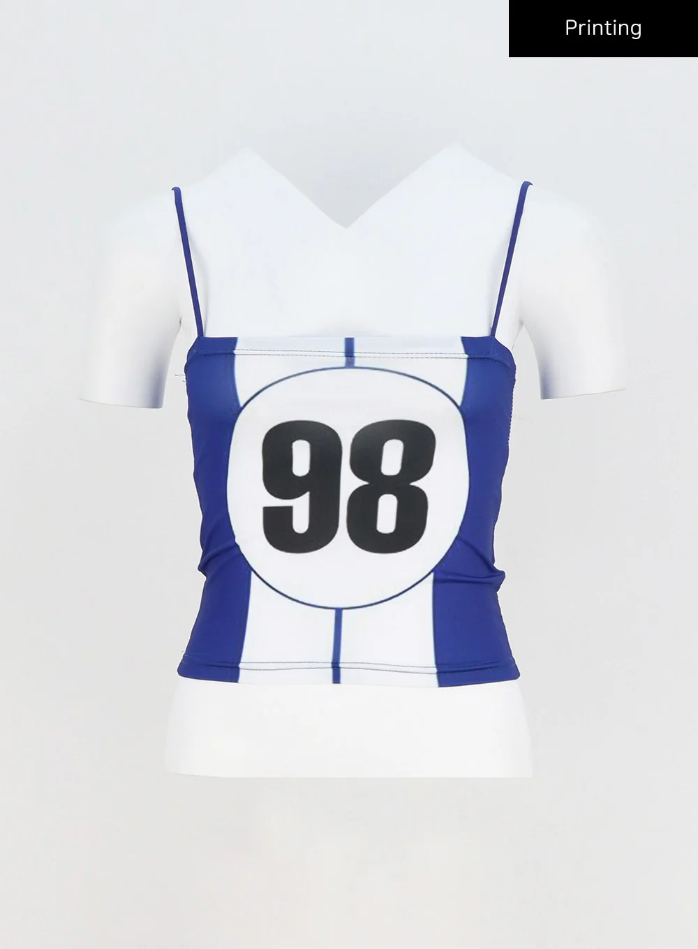 Graphic Thin Strap Top CY316 - Image 9