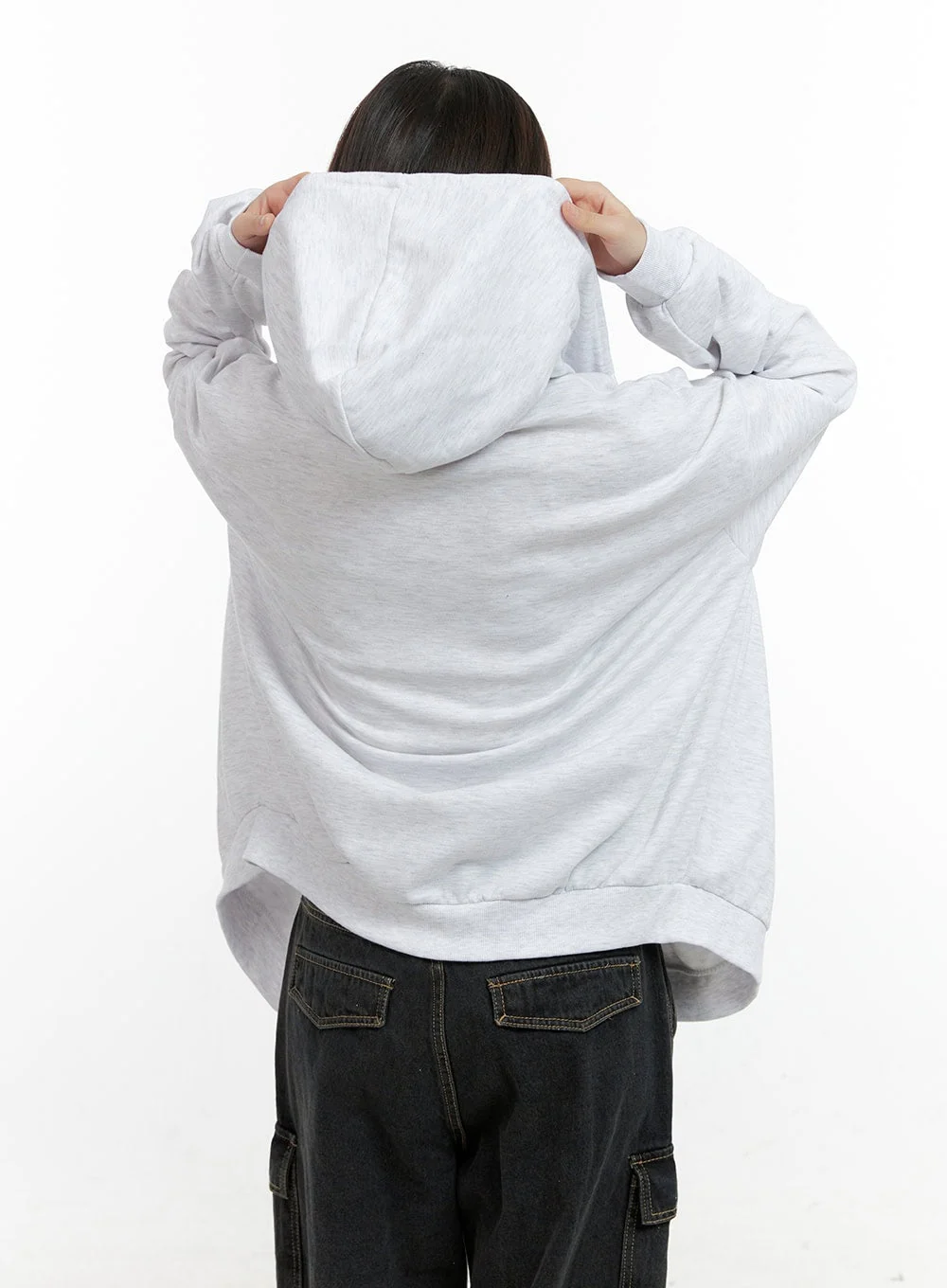 Graphic Zip-Up Hoodie CN406 - Image 6