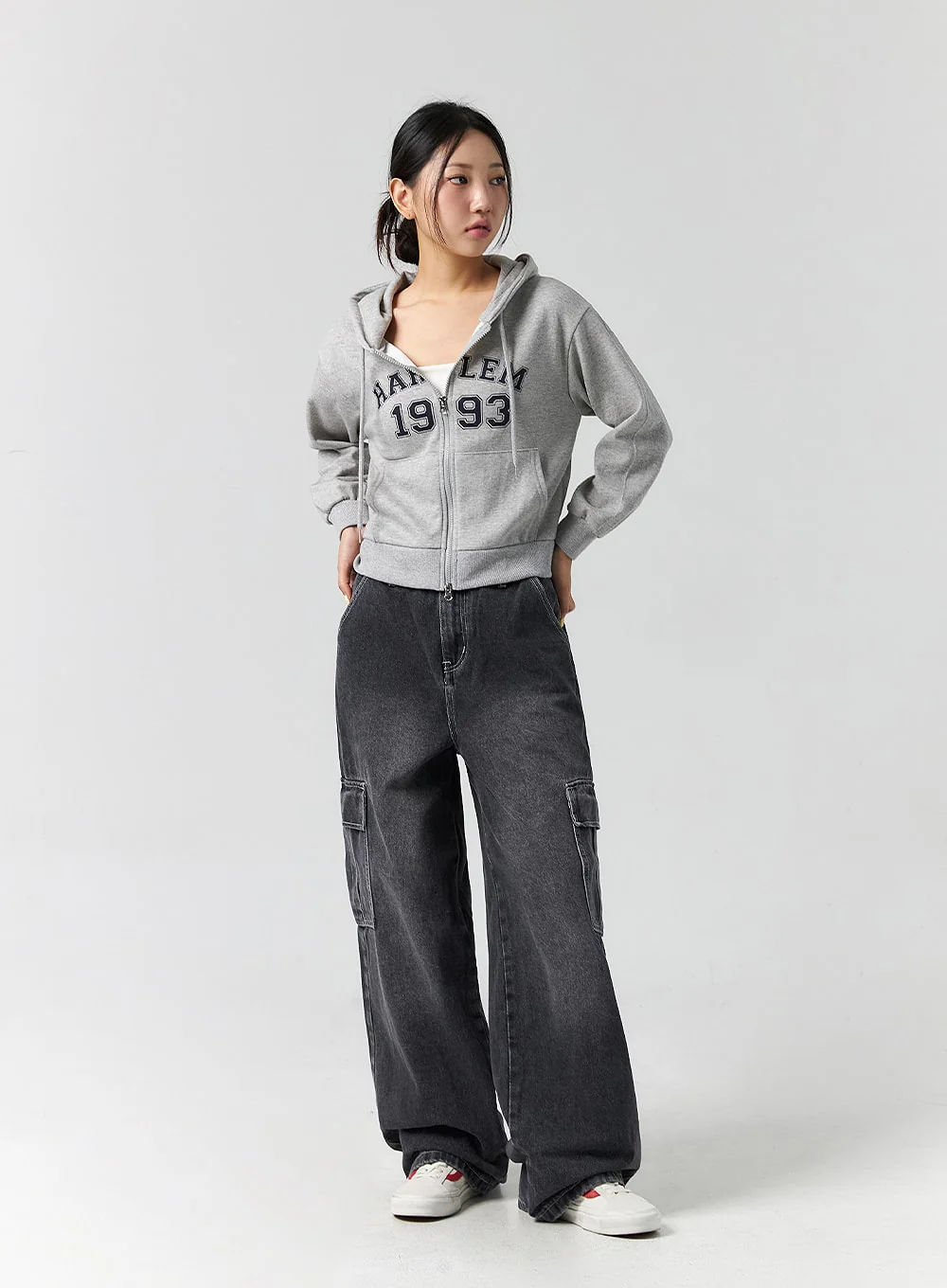 Graphic Zip-Up Hoodie CS303 - Image 3