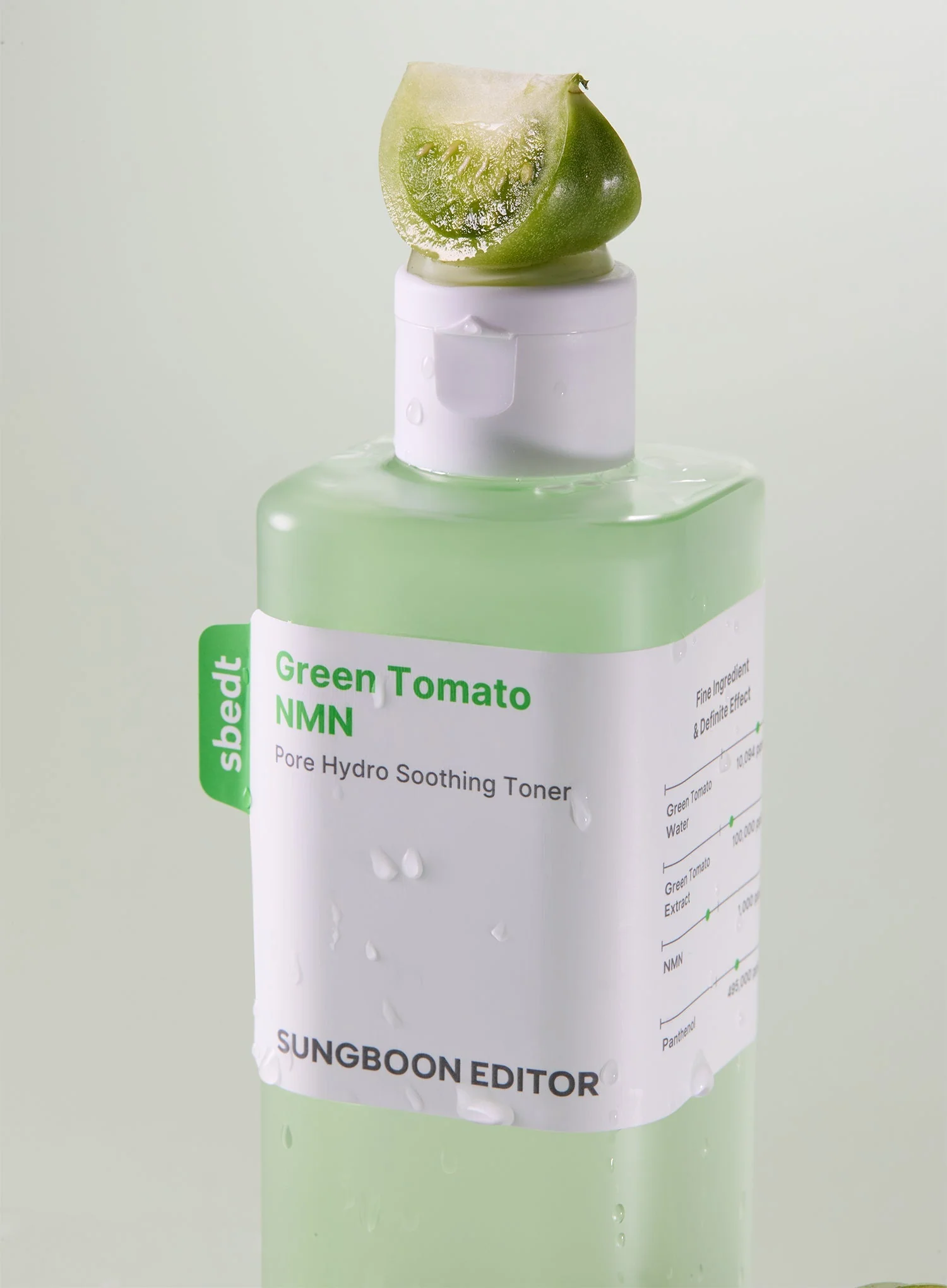 Green Tomato NMN Pore Hydro Soothing Toner (350g) - Image 5
