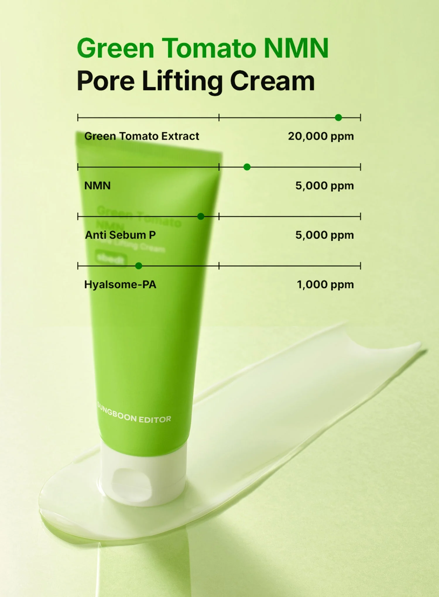 Green Tomato NMN Pore Lifting Cream (50ml) - Image 7