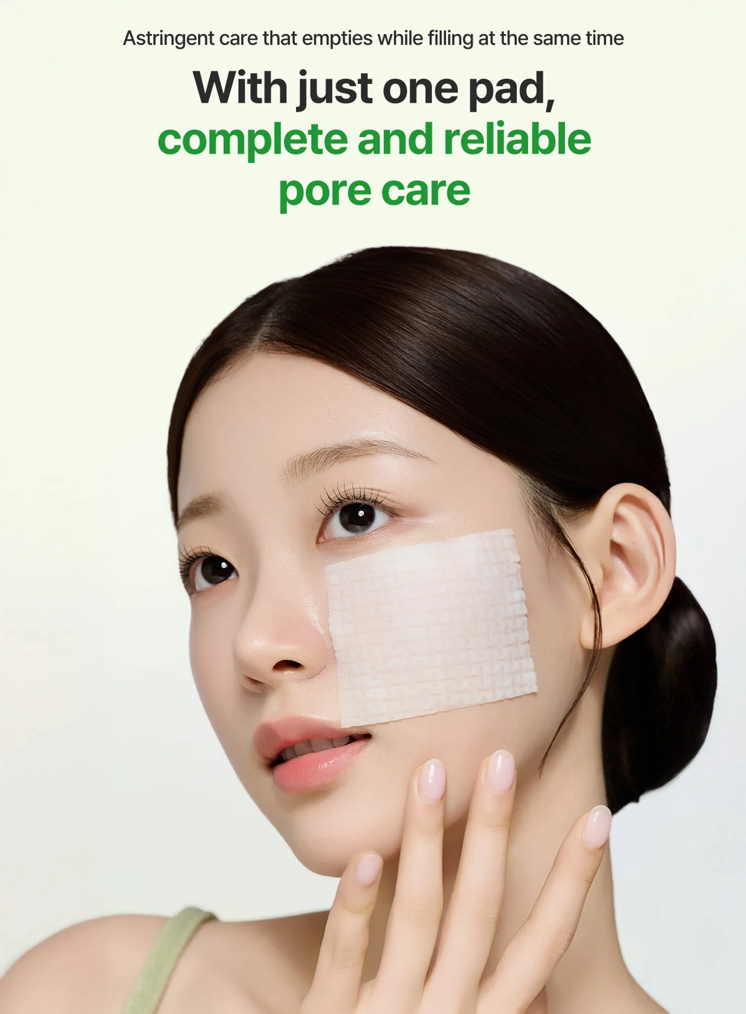 Green Tomato NMN Pore Peeling Pad (180ml) - Image 4