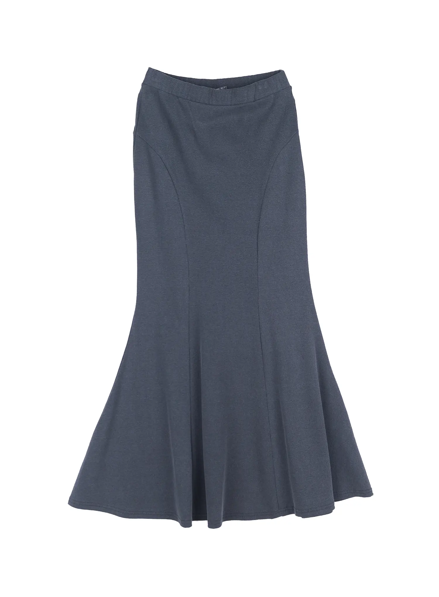 Grey Bodycon Maxi Skirt CL518 - Image 14