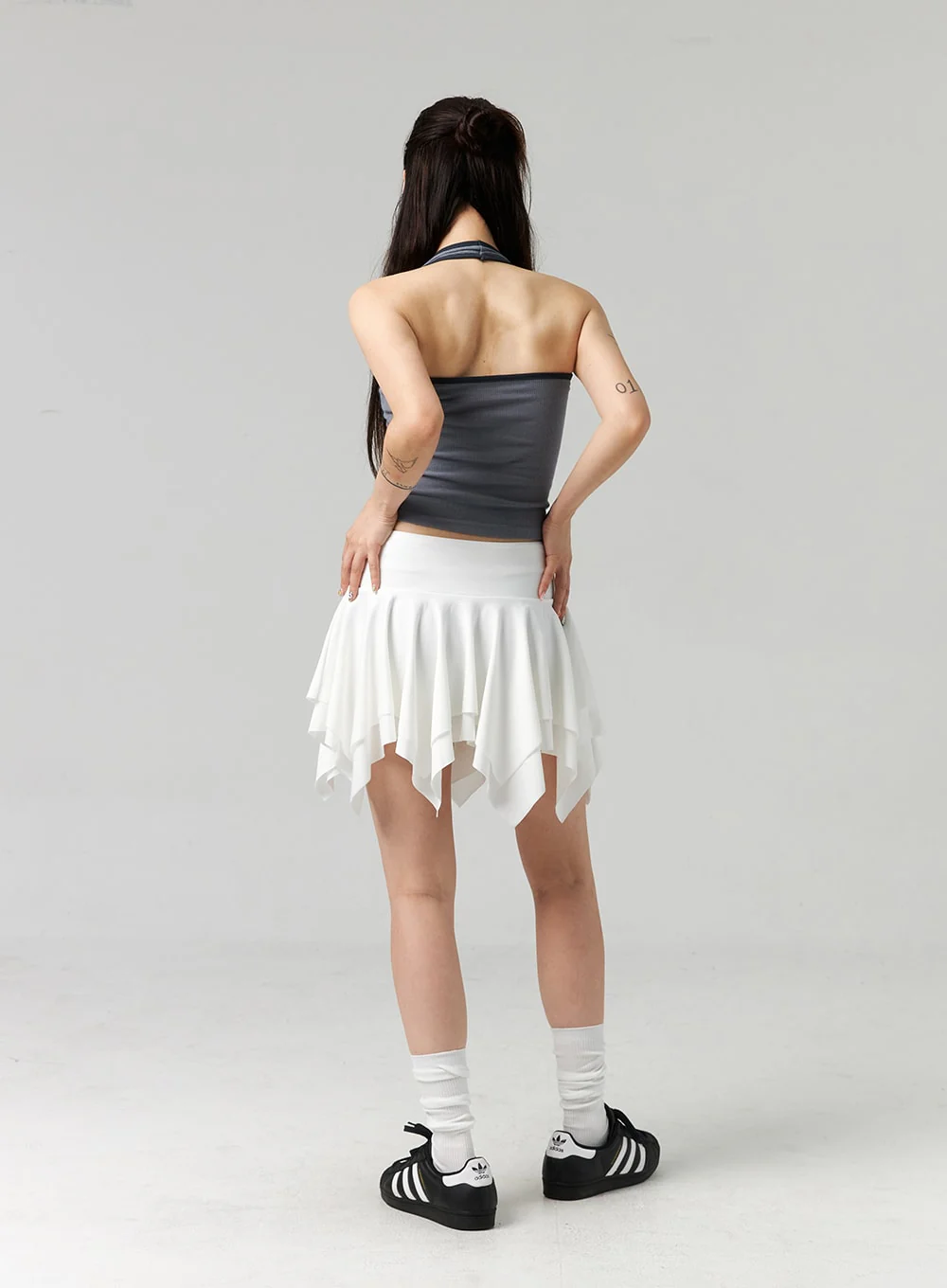 Halter Neck Stripe Top CL324 - Image 13