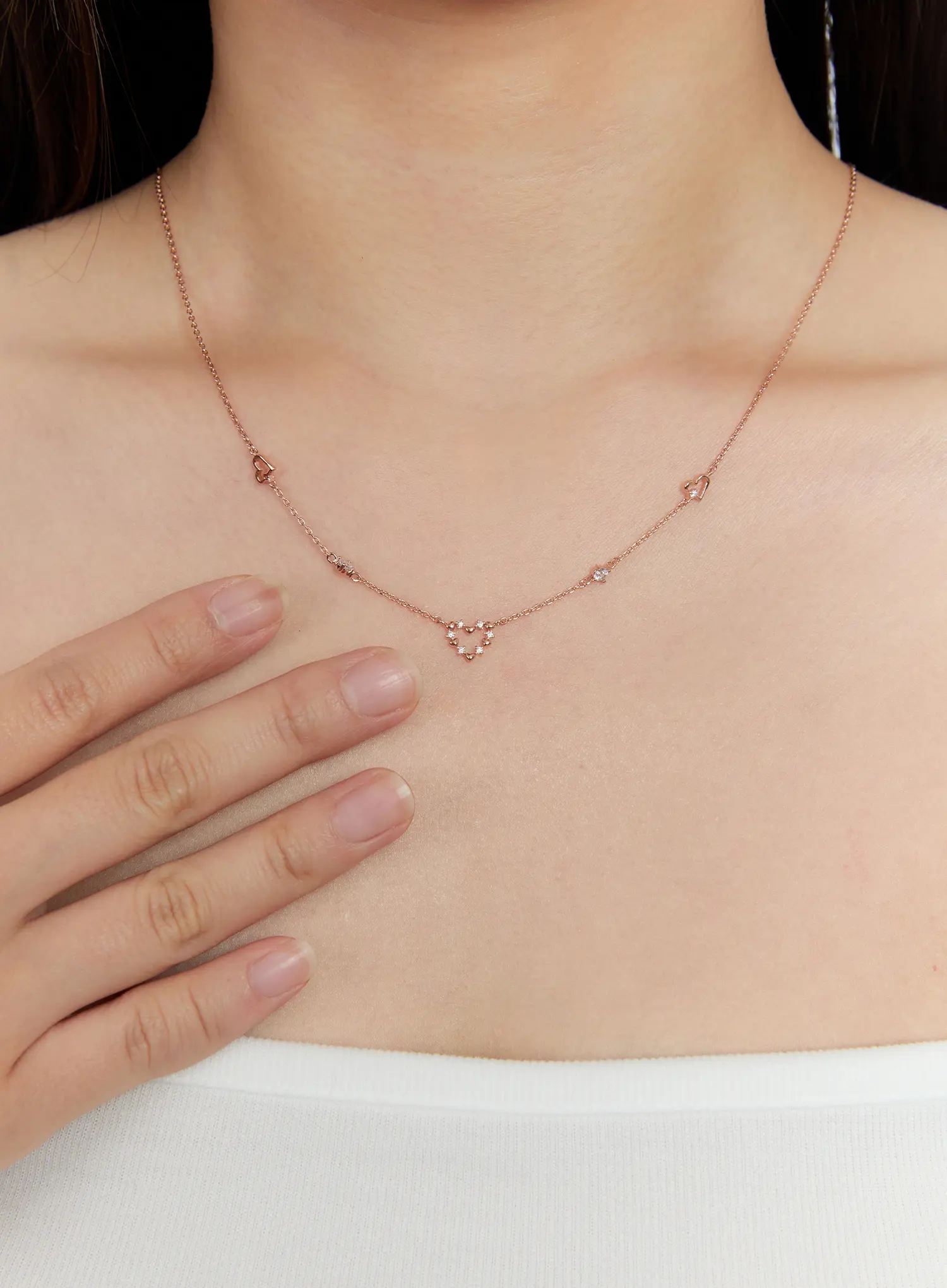Heartfall Necklace IS517 - Image 2