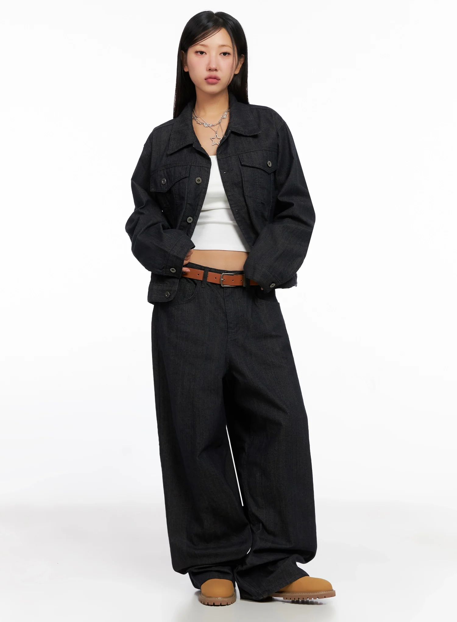 Heidi Wide-Leg Jeans IG527 - Image 5