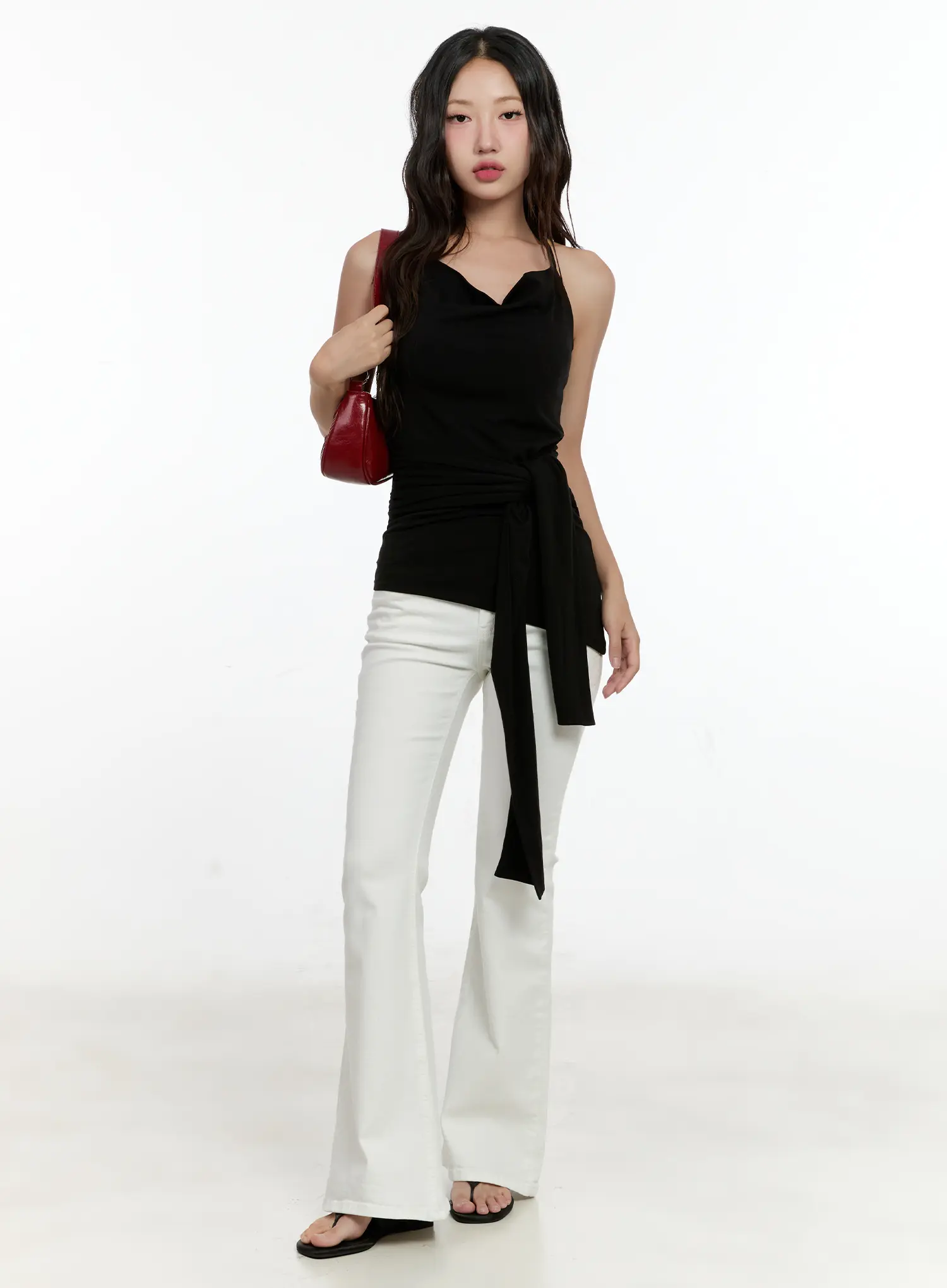 High-Waist Flare Pants CG501 - Image 2