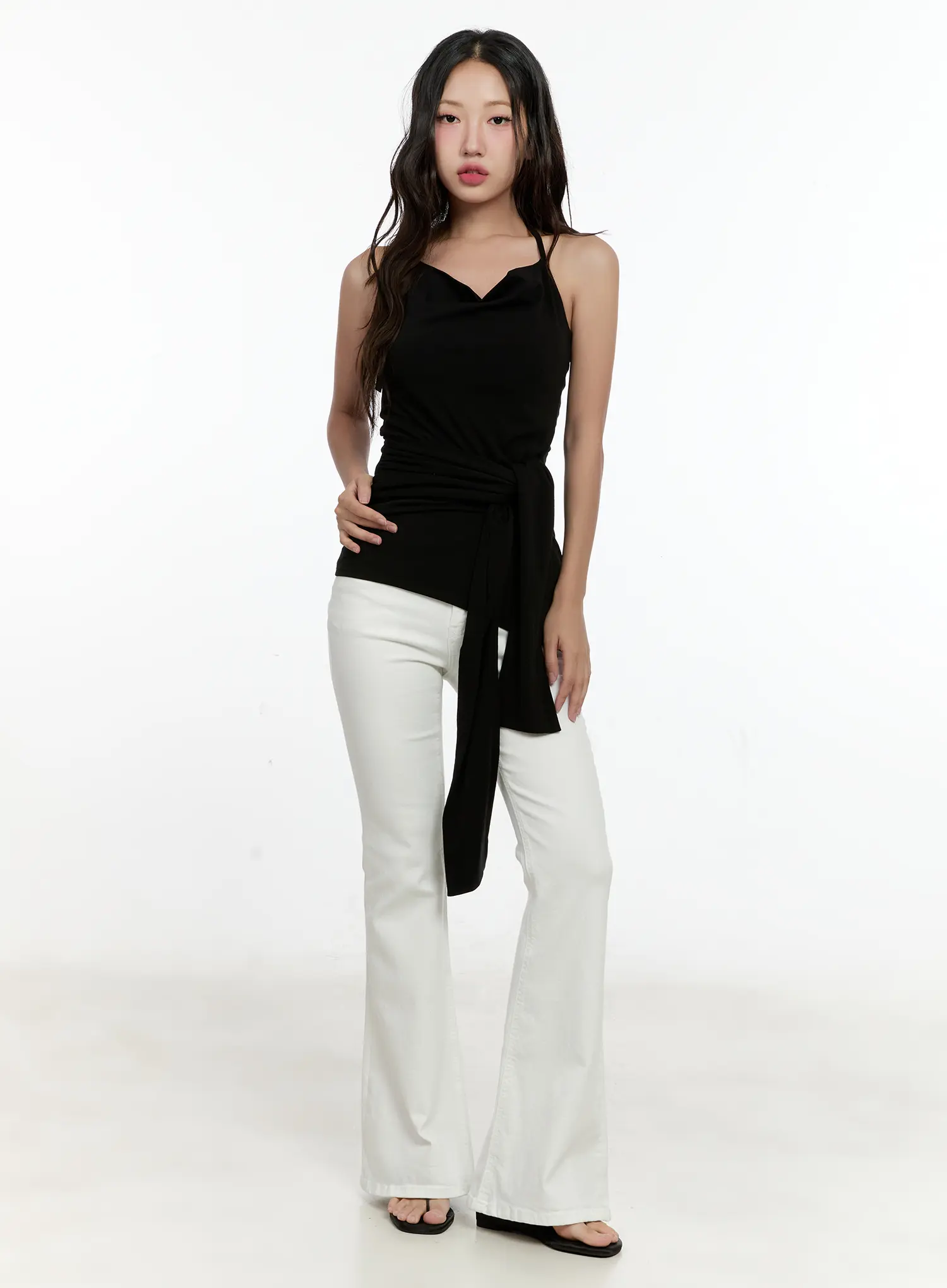 High-Waist Flare Pants CG501 - Image 3