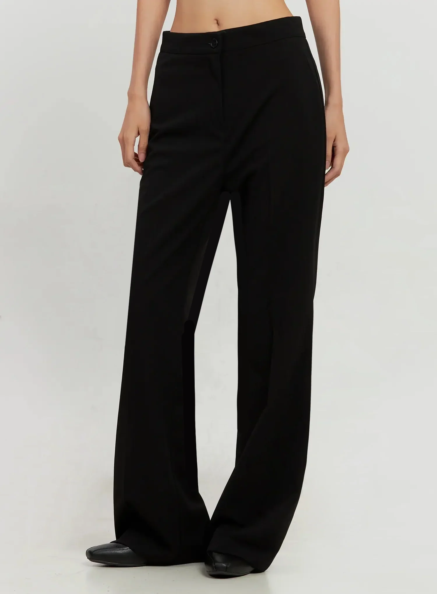 High-Waist Flare Trousers IL528 - Image 8