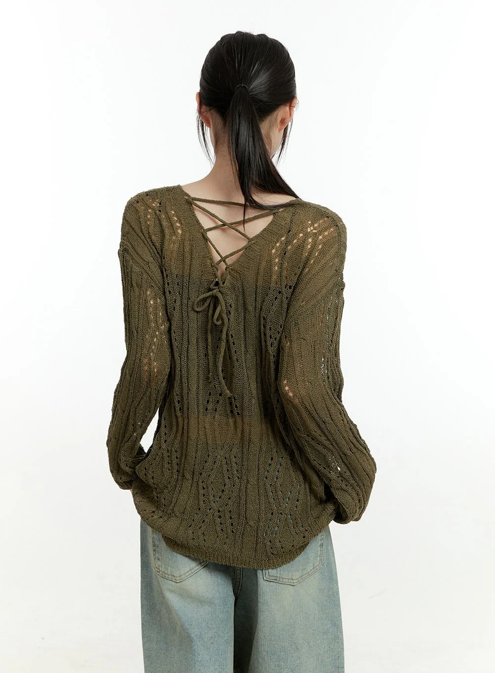Hollow Out Knit Sweater CG401 - Image 18