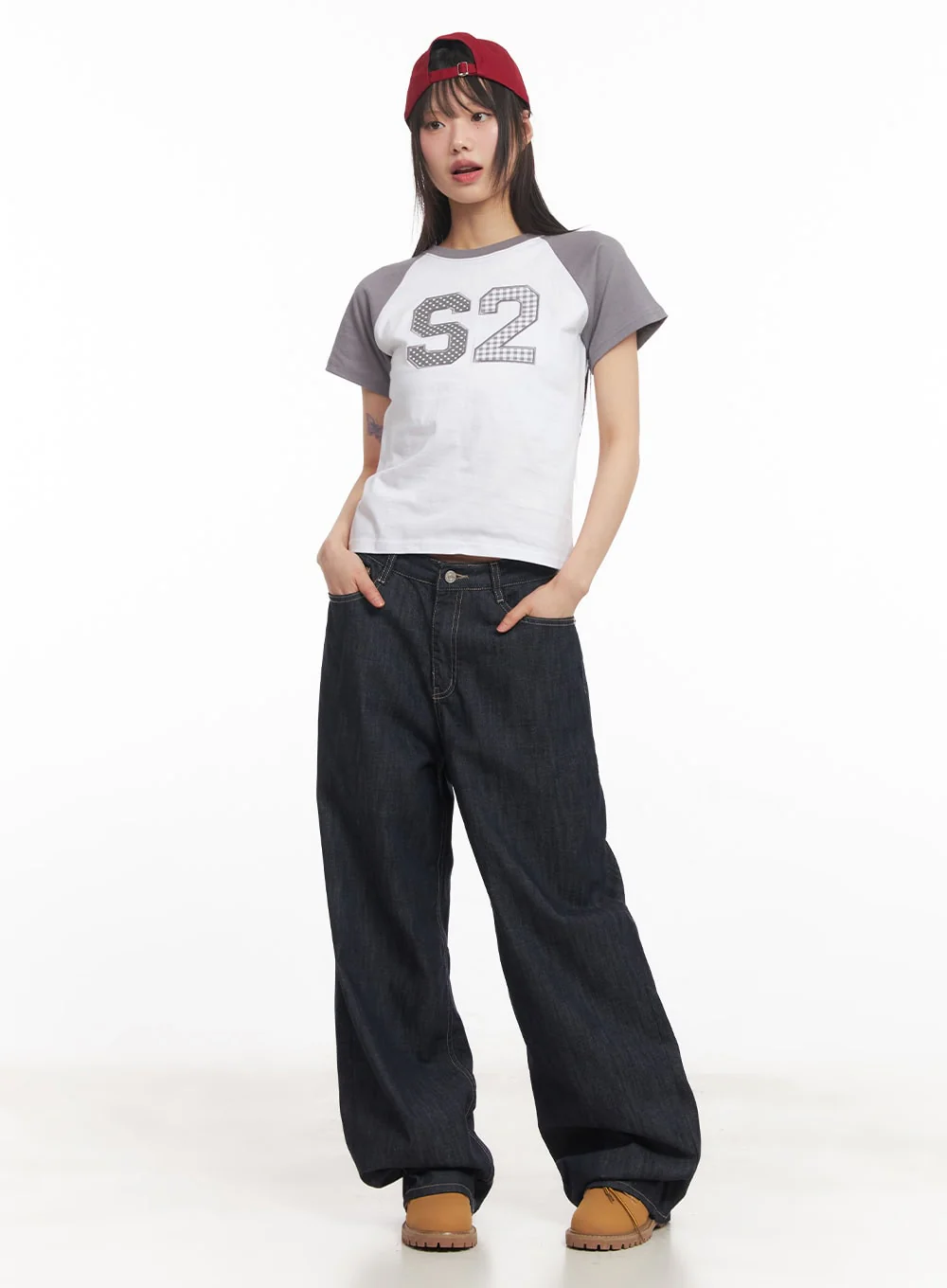 Ivara Wide-Leg Jeans CA522 - Image 7
