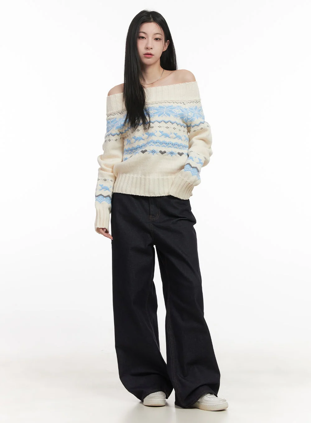 Jasmin Wide-Leg Jeans CF514 - Image 2