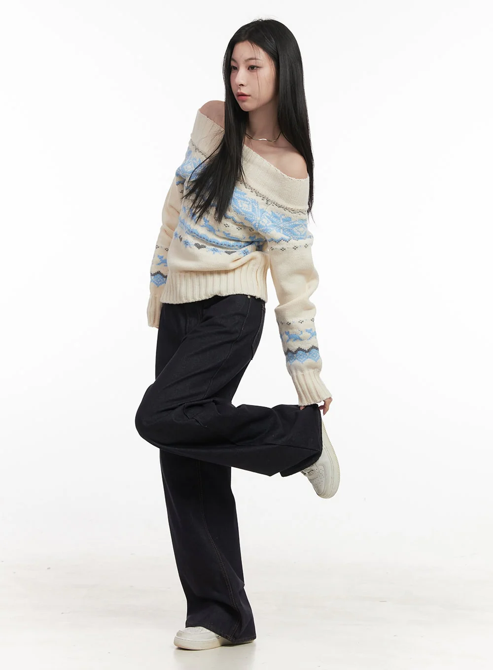 Jasmin Wide-Leg Jeans CF514 - Image 4