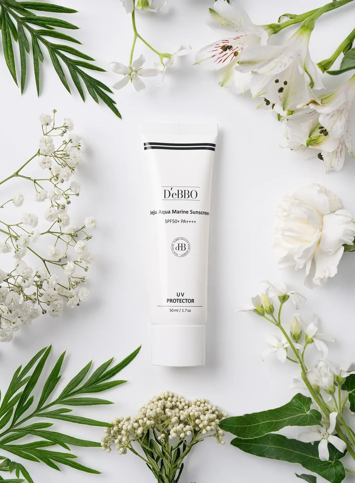 Jeju Aqua Marine Sunscreen (SPF50+ PA++++) (50ml) - Image 5