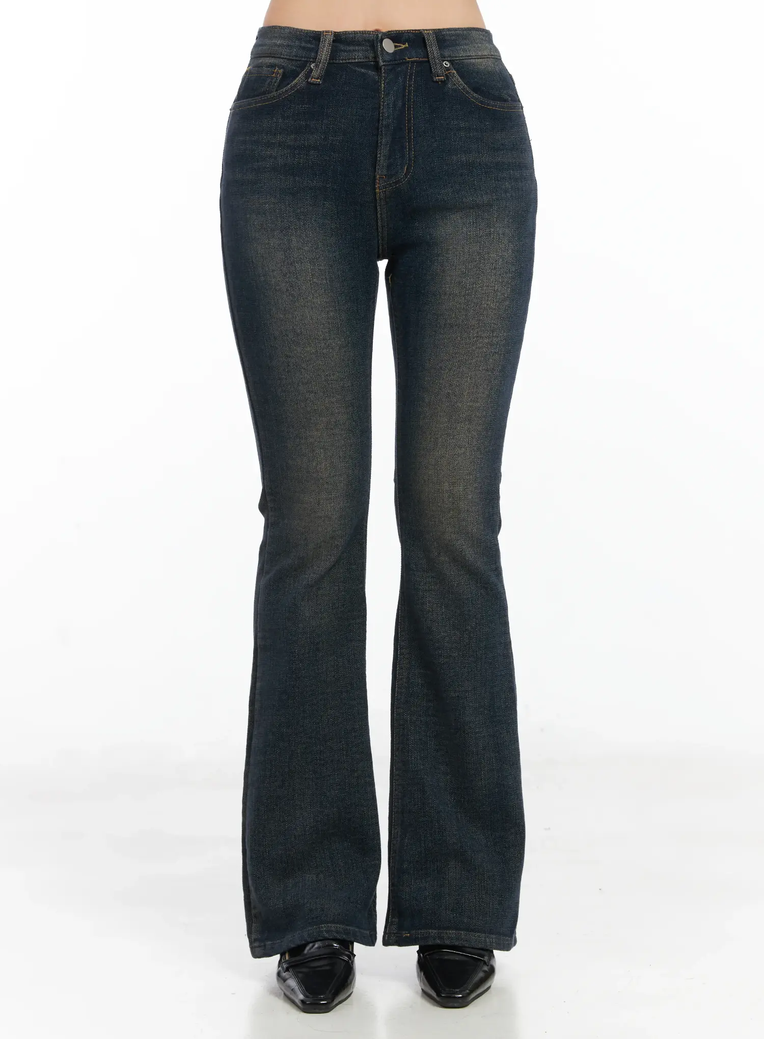 Jordyn High-Waist Bootcut Jeans CD502 - Image 2