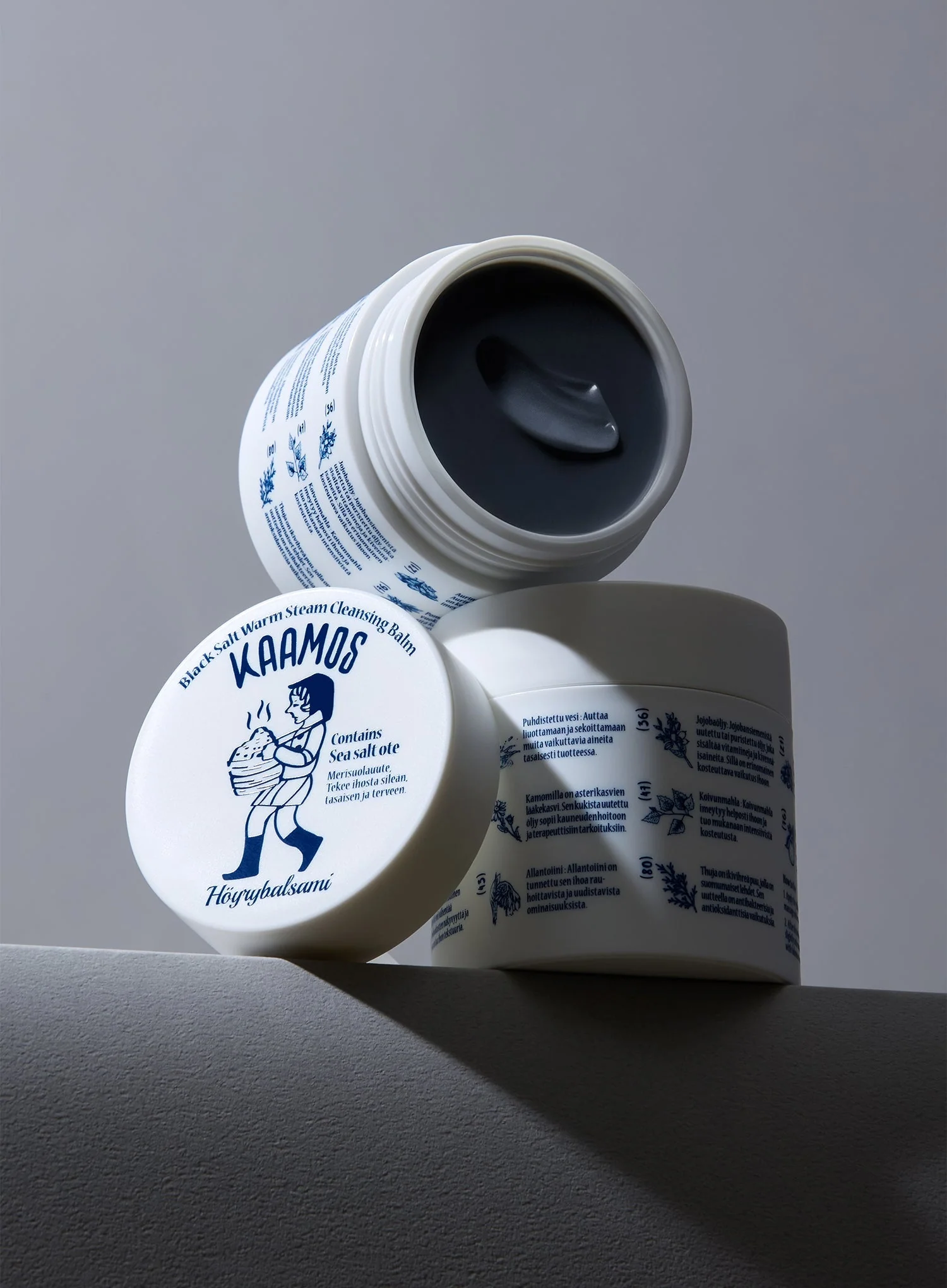 Kaamos Black Salt Warm Steam Cleansing Balm (100g) - Image 8