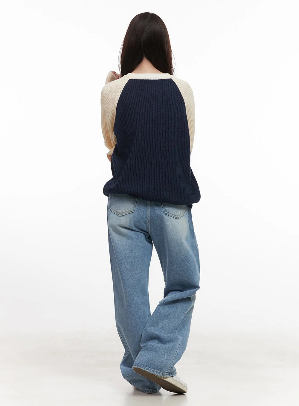 Kelly Washed Baggy Jeans CJ514 - Image 6