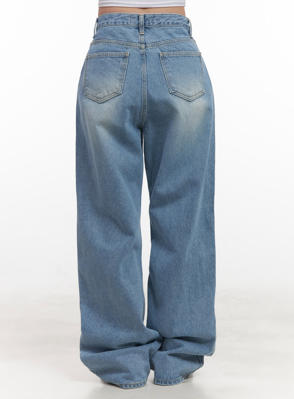 Kelly Washed Baggy Jeans CJ514 - Image 7