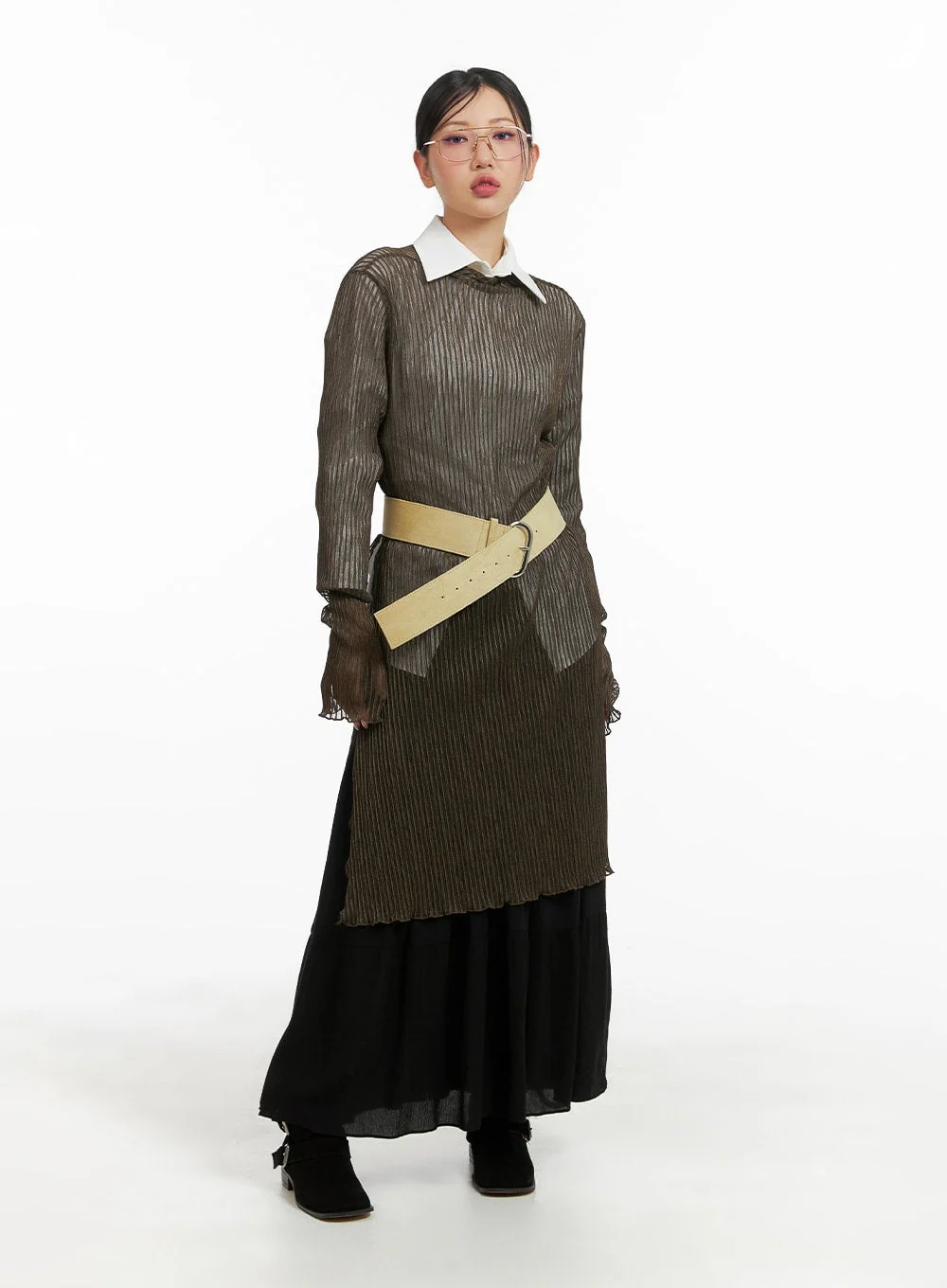Knit Hollow Out Maxi Dress CM421 - Image 2