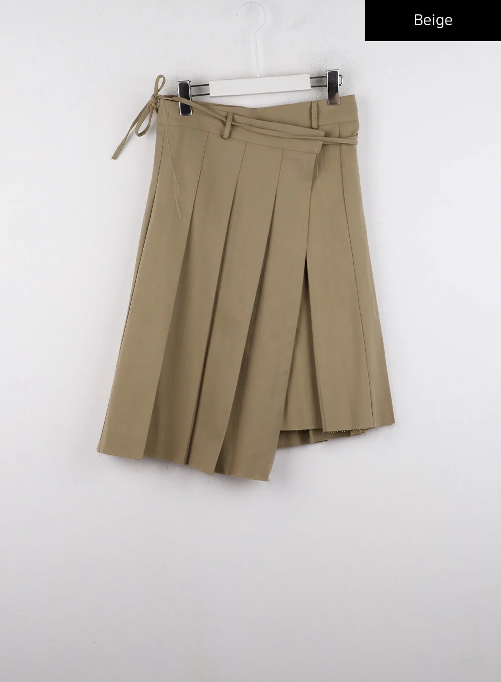 Knotted Wrap Mid-Pleated Skirt CD319 - Image 8